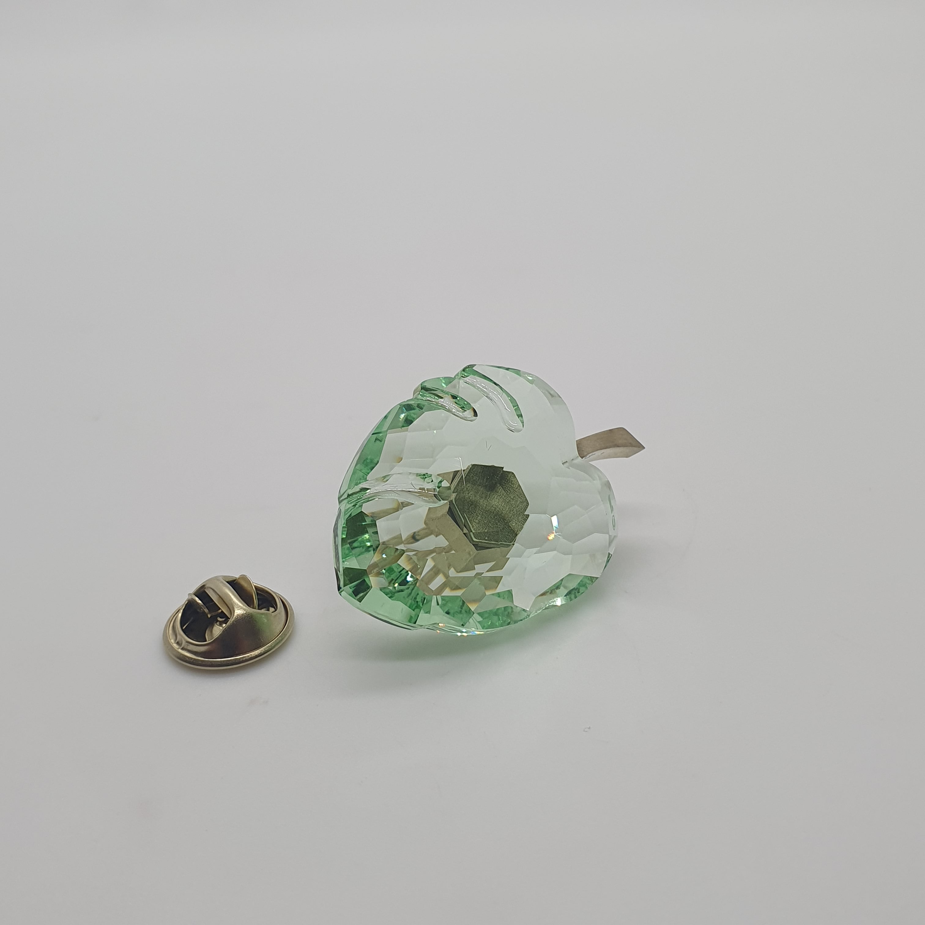 SWAROVSKI Jungle Beats Blatt Magnet Brosche Grün Groß 5572156