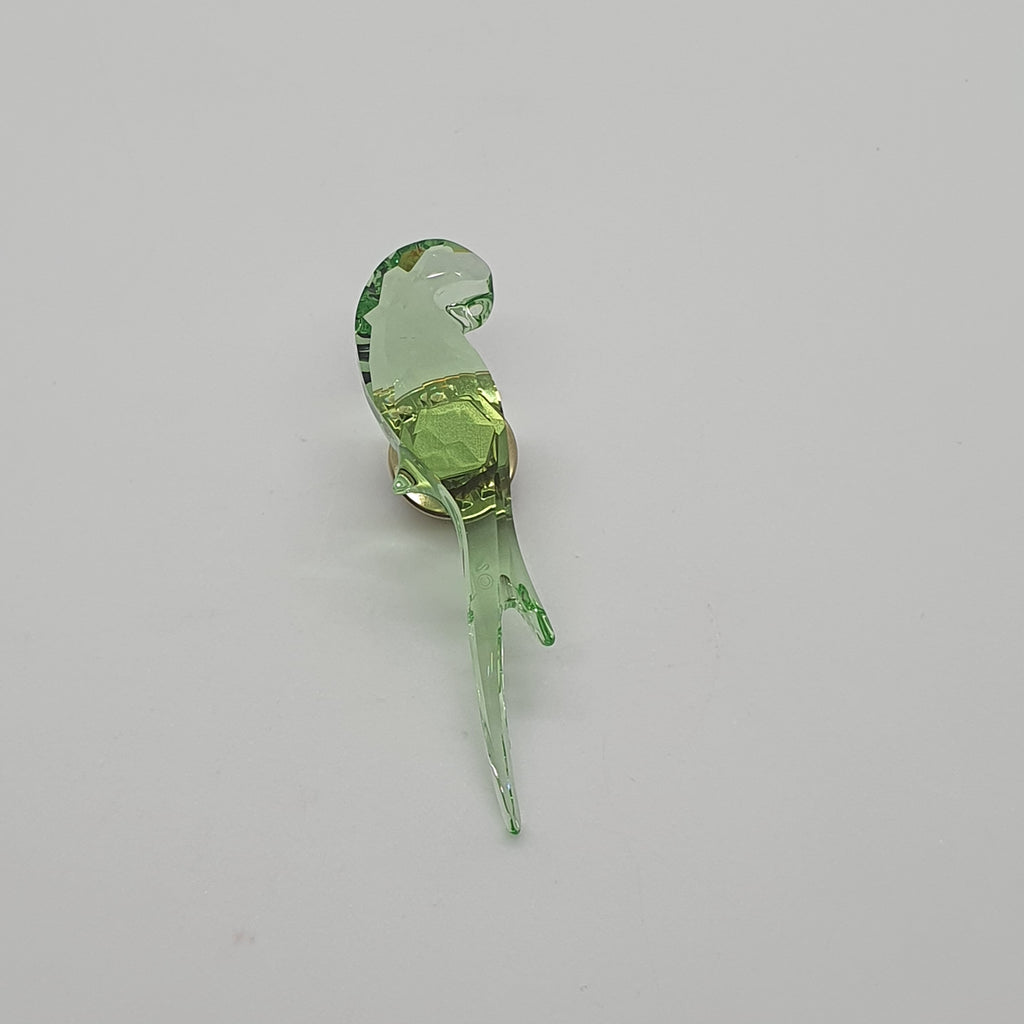 SWAROVSKI Jungle Beats Papagei Magnet Brosche Grün Klein 5557813