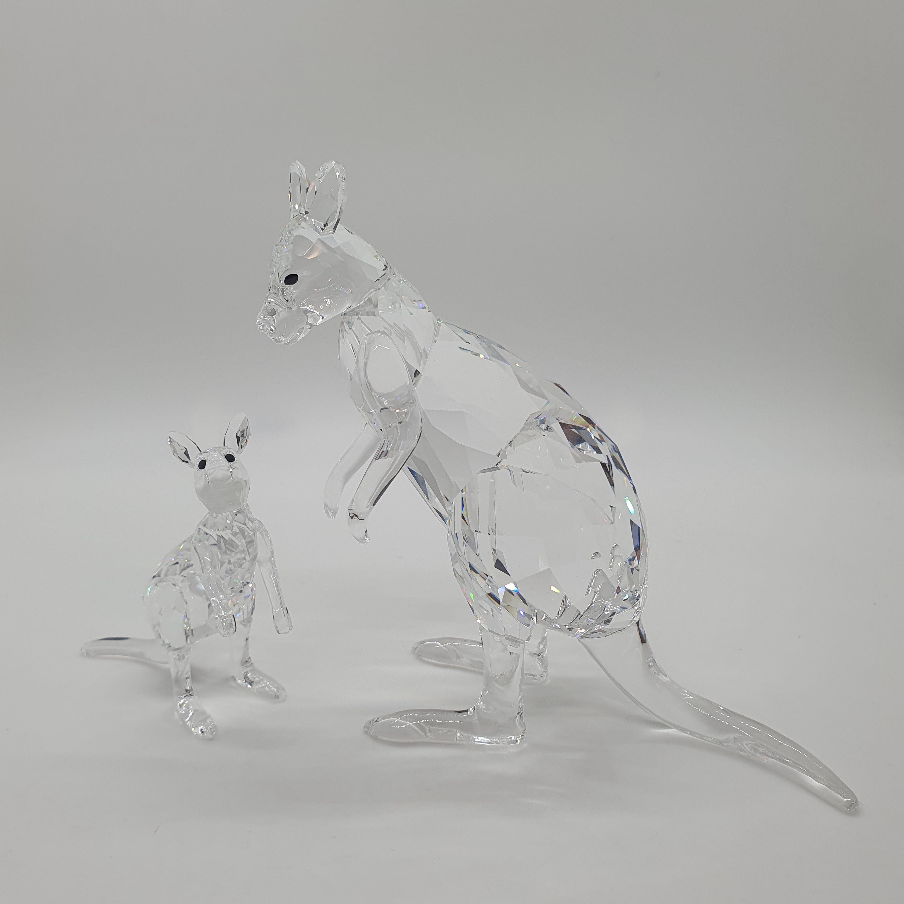 SWAROVSKI Känguru Mutter mit Kind 5428563
