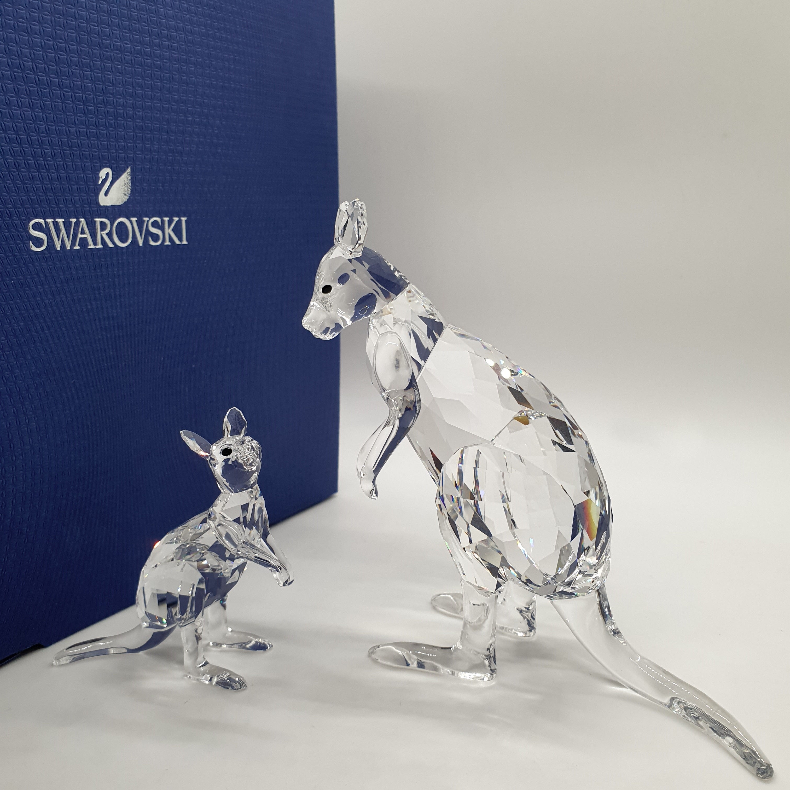 SWAROVSKI Känguru Mutter mit Kind 5428563