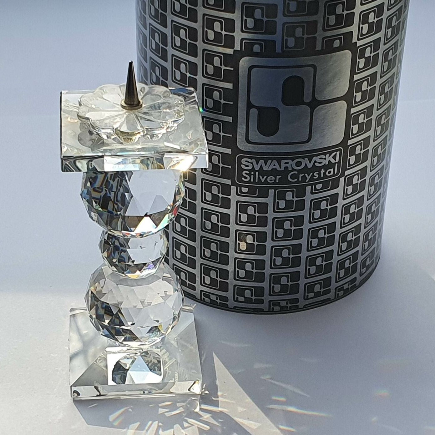 SWAROVSKI Kerzenständer Kugel 109 Nr. 010077