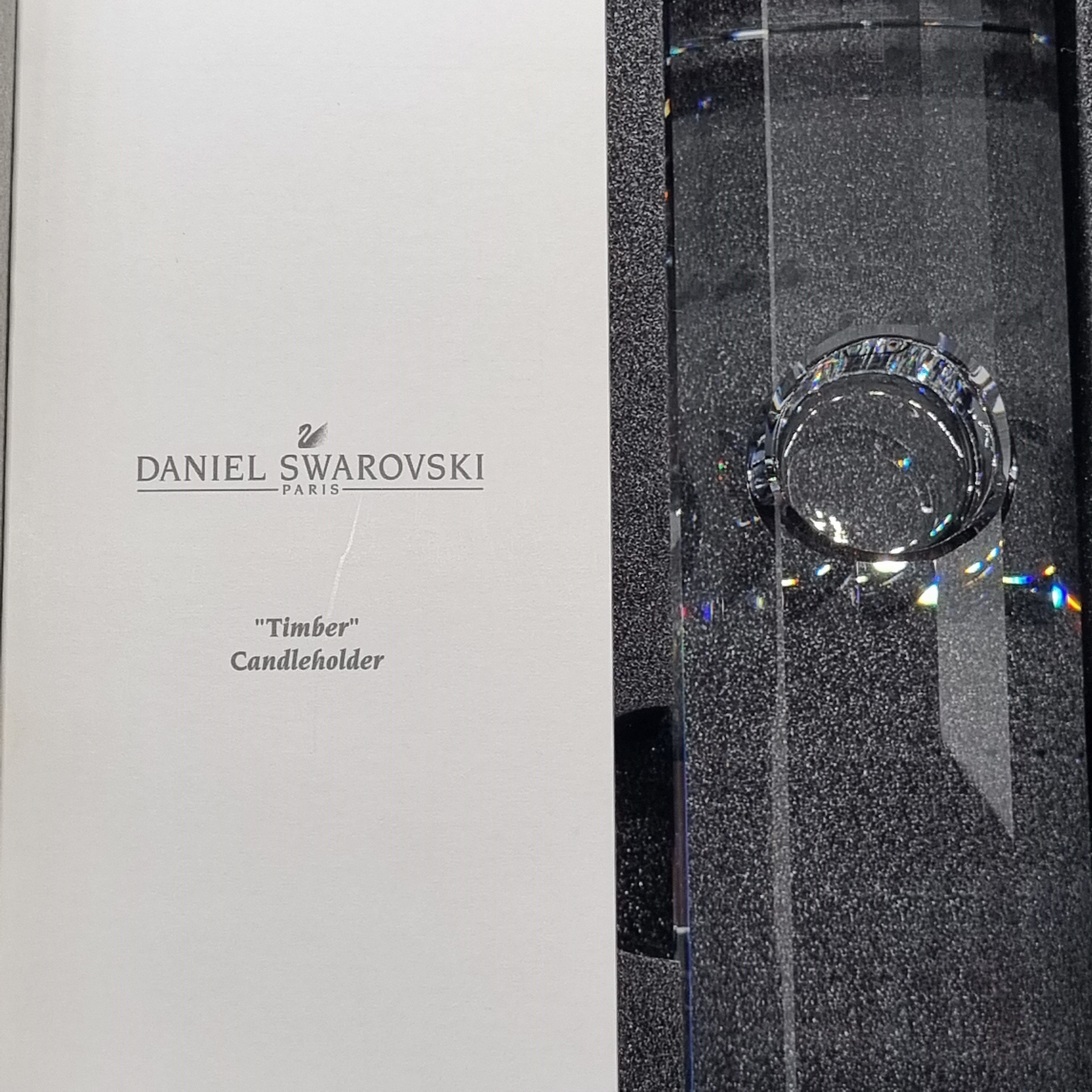 Swarovski Kerzenständer DANIEL SWAROVSKI TIMBER Darko Candleholder 287106