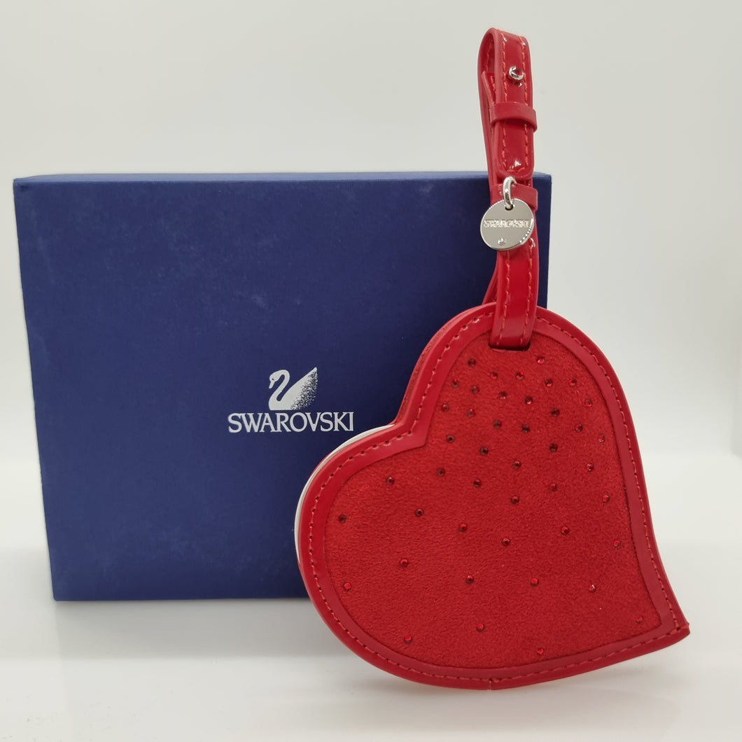 SWAROVSKI Herz Rot Taschenanhänger/Kofferanhänger