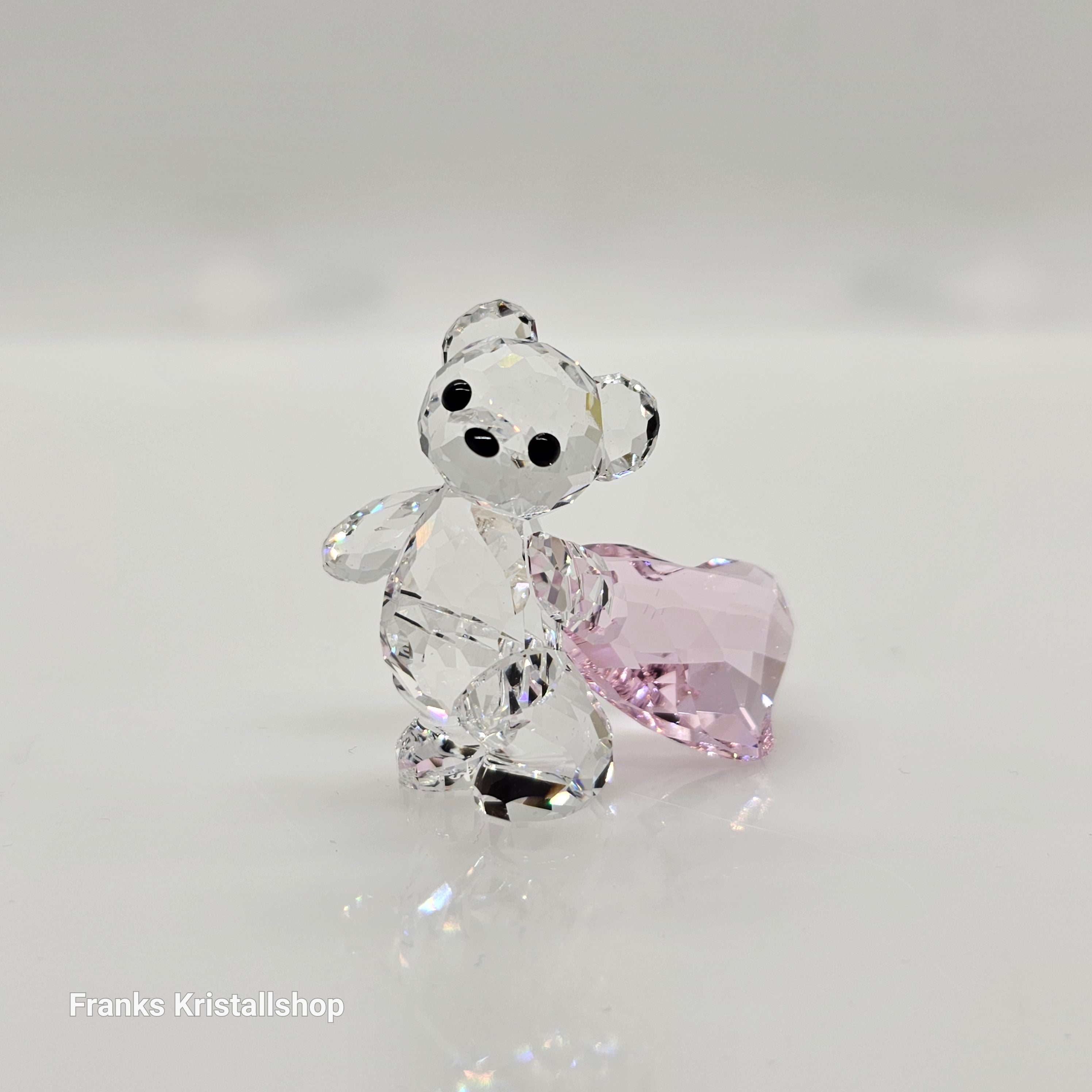 SWAROVSKI Kris Bär Mit Dir Rosa Herz 5103230 oE