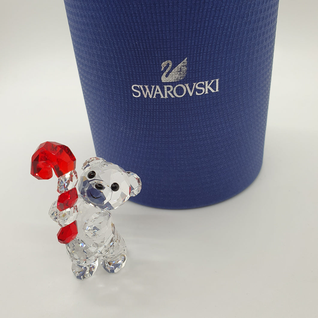 SWAROVSKI Kris Bär Weihnachten 2016 mit Zuckerstange 5222231