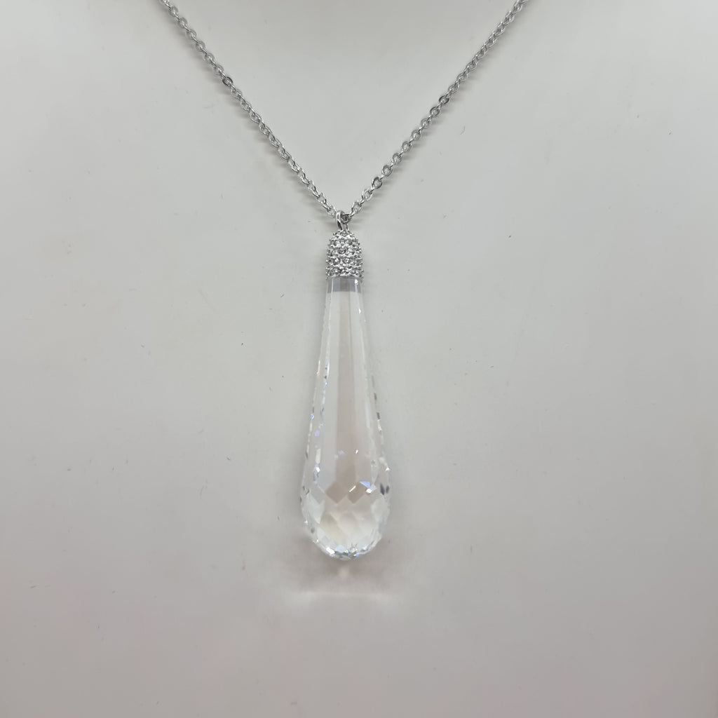 SWAROVSKI Viva Crystal Halskette, Klar, Rhodiniert 5113725