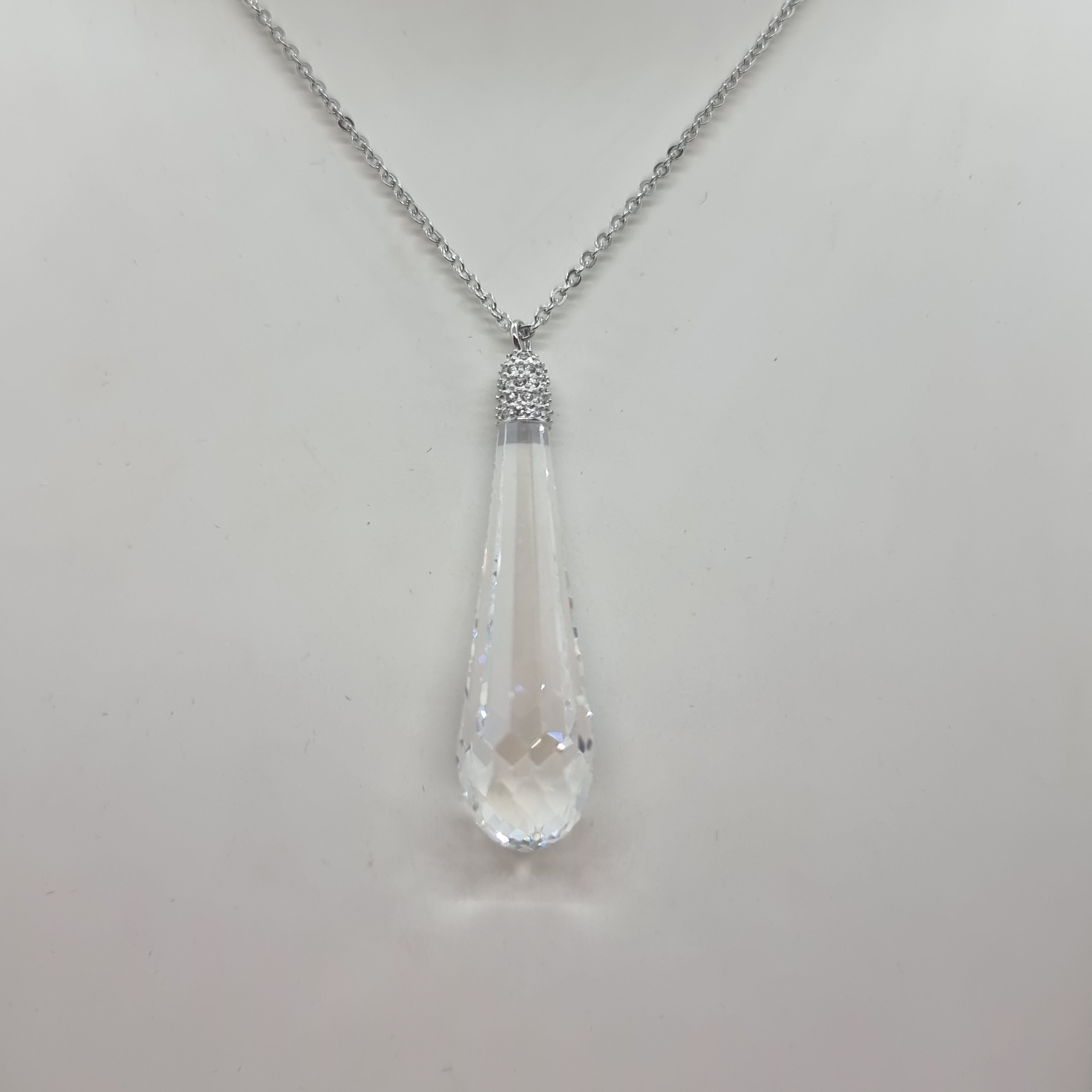 SWAROVSKI Viva Crystal Halskette, Klar, Rhodiniert 5113725