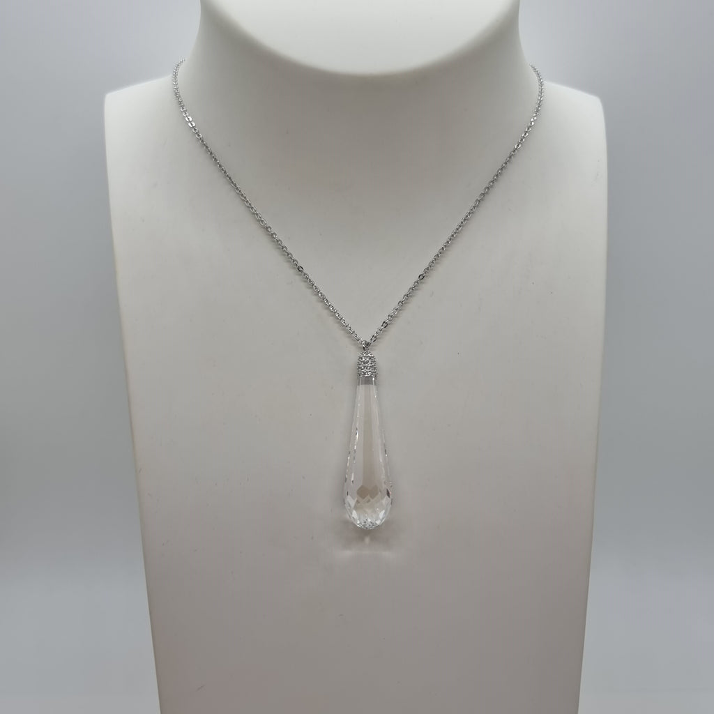 SWAROVSKI Viva Crystal Halskette, Klar, Rhodiniert 5113725