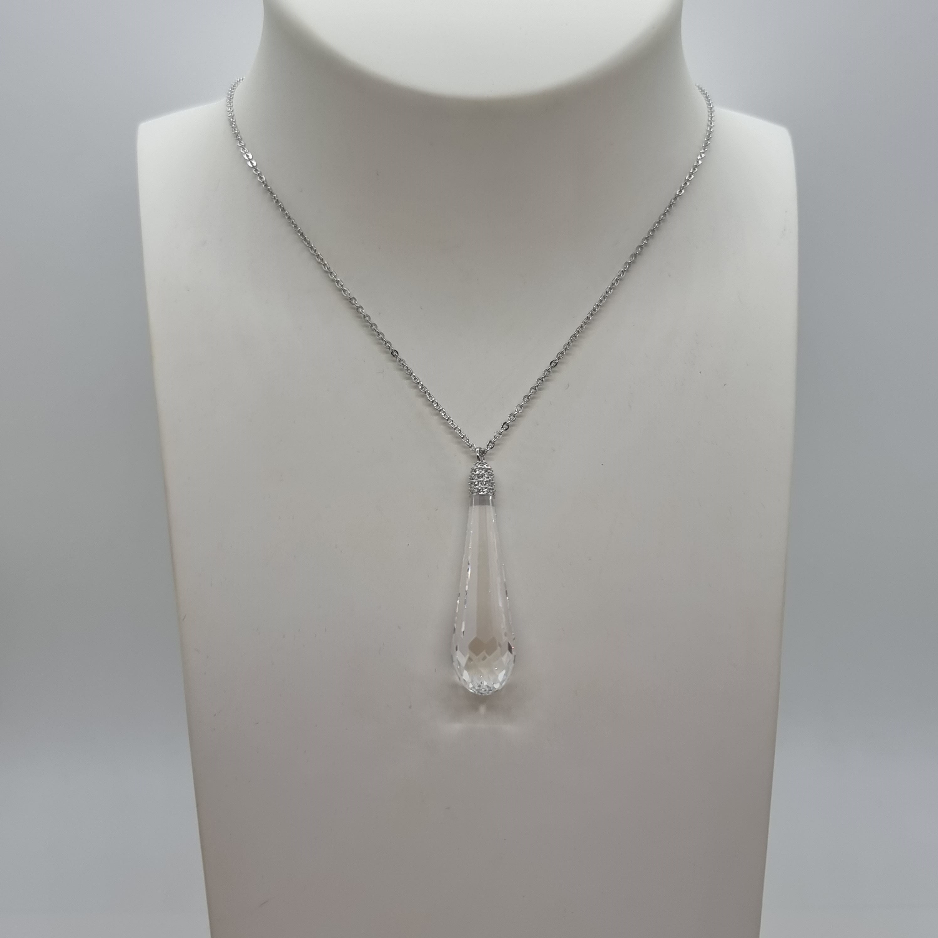 SWAROVSKI Viva Crystal Halskette, Klar, Rhodiniert 5113725