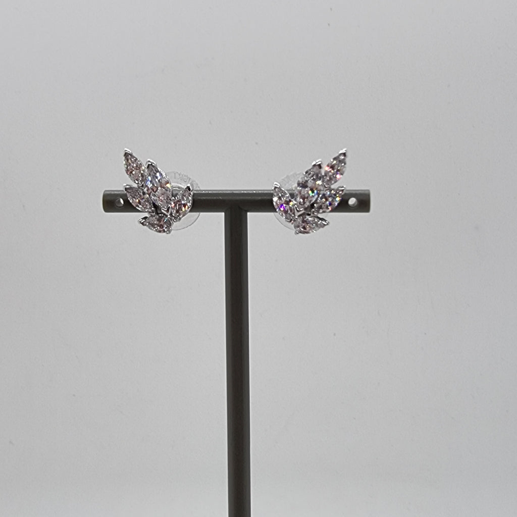 SWAROVSKI Louison Ohrstecker Weiß Rhodiniert 5646728