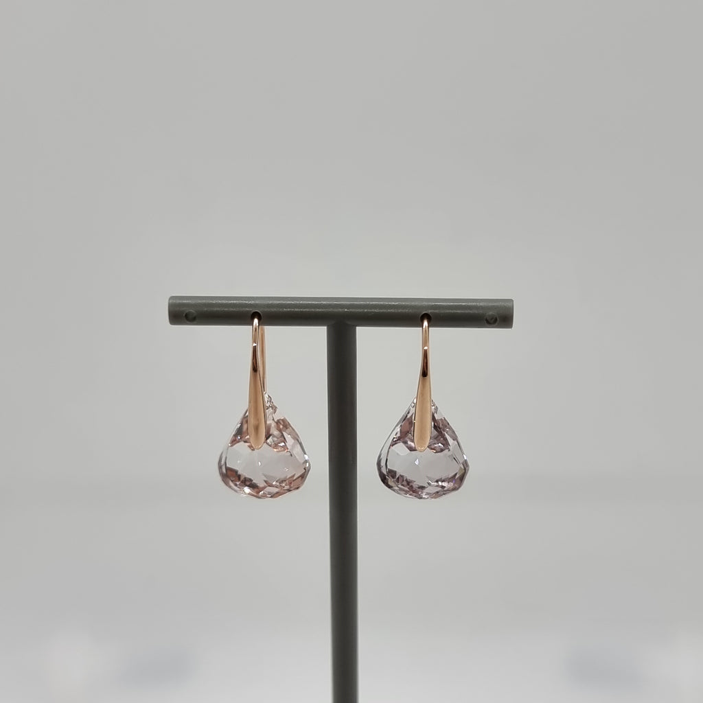 Swarovski Lunar Ohrhänger Rosa, Roségold-Legierungsschicht 5528509
