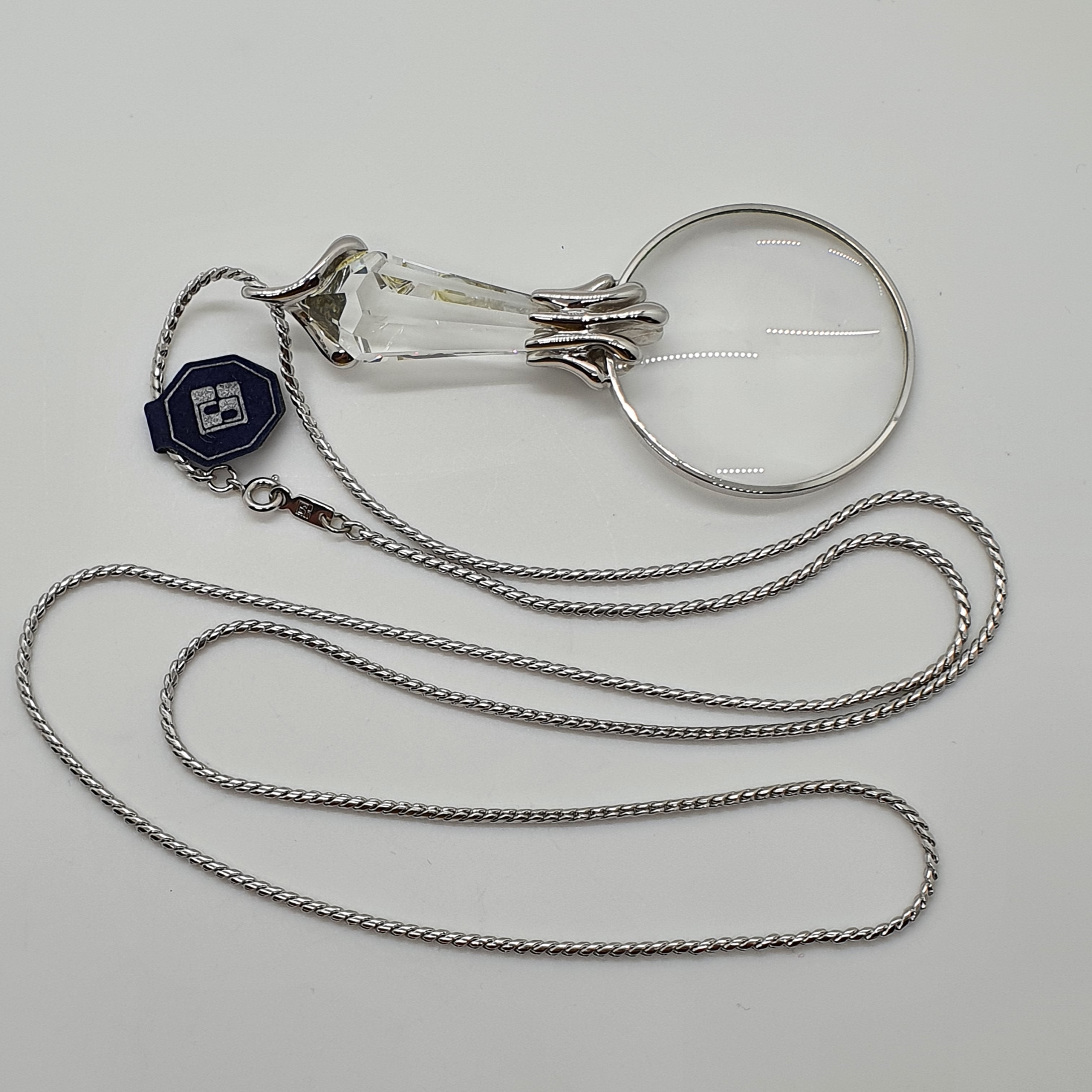 SWAROVSKI Lupe mit Kette Rhodium 7800NR026
