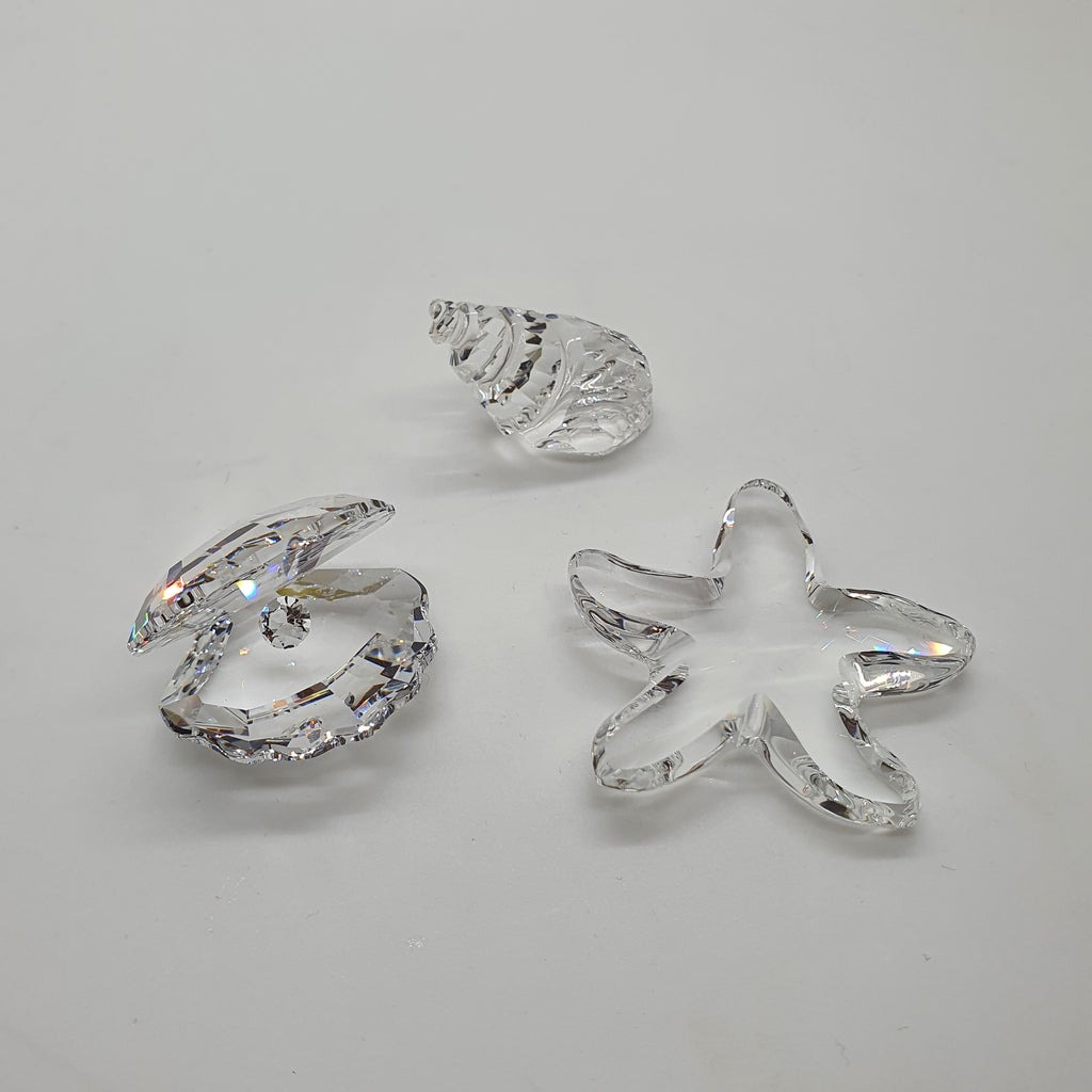SWAROVSKI Maritimes Trio Muschel Schnecke Seestern 191697