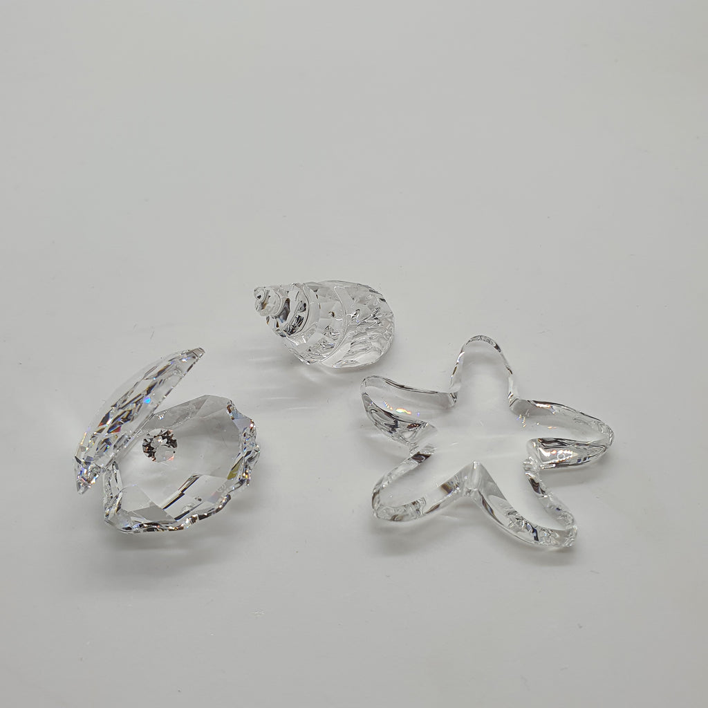 SWAROVSKI Maritimes Trio Muschel Schnecke Seestern 191697