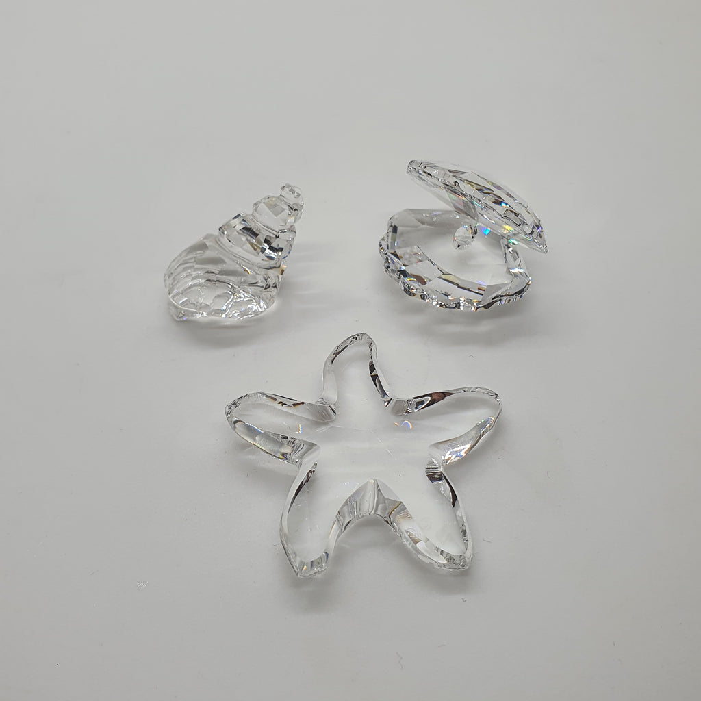 SWAROVSKI Maritimes Trio Muschel Schnecke Seestern 191697
