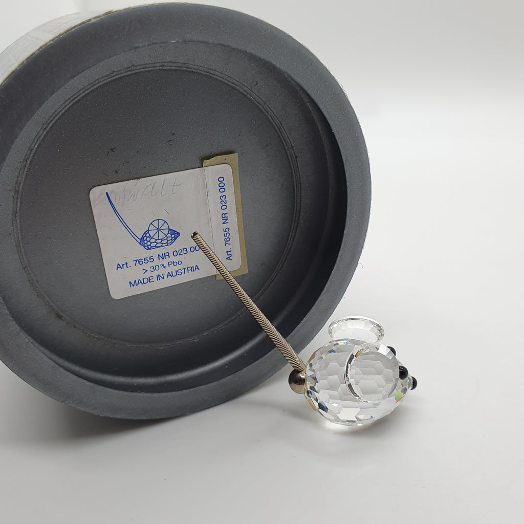 SWAROVSKI Silver Crystal Maus mini 023000
