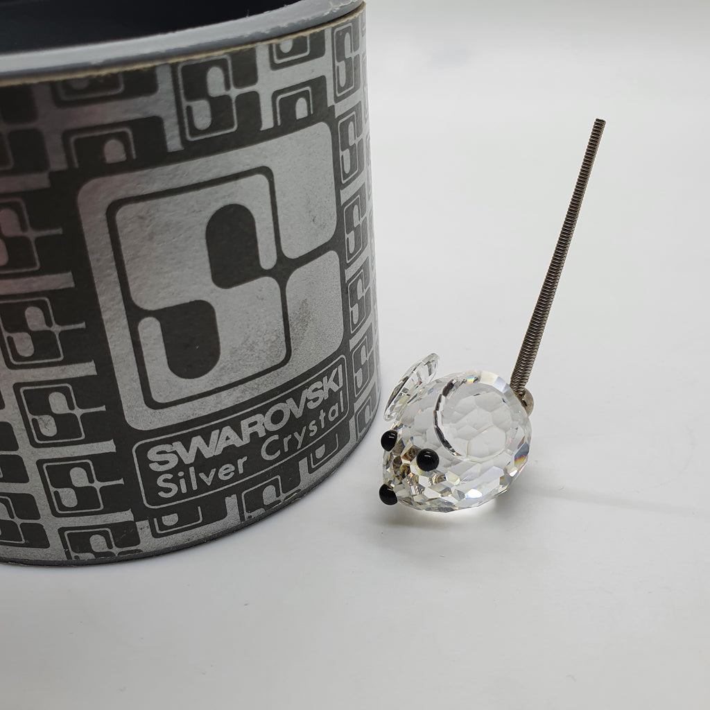SWAROVSKI Silver Crystal Maus mini 023000