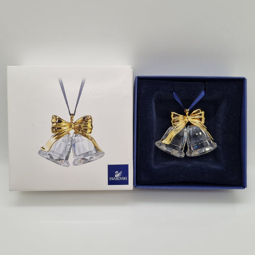 SWAROVSKI Christmas Memories Glocken Gold Groß 659336