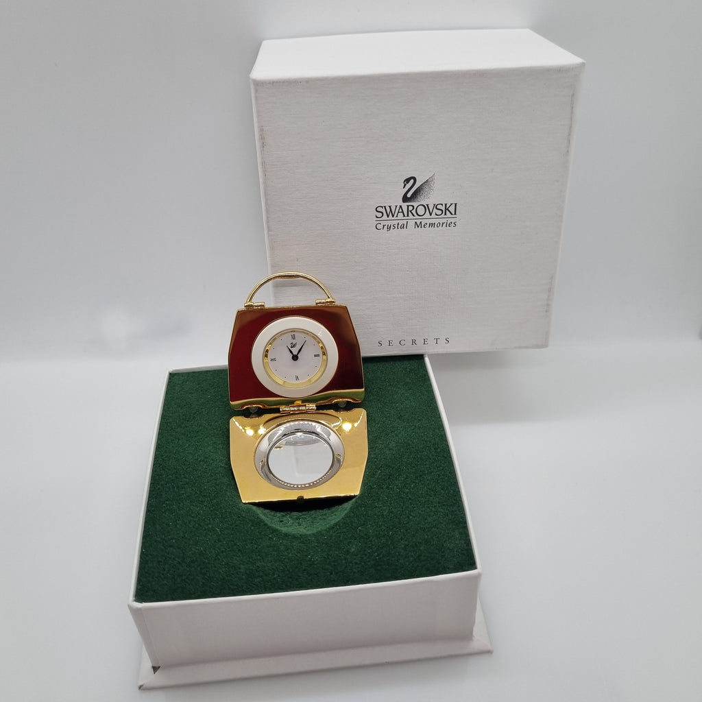 SWAROVSKI Memories Secrets Handtasche mit Uhr 210820