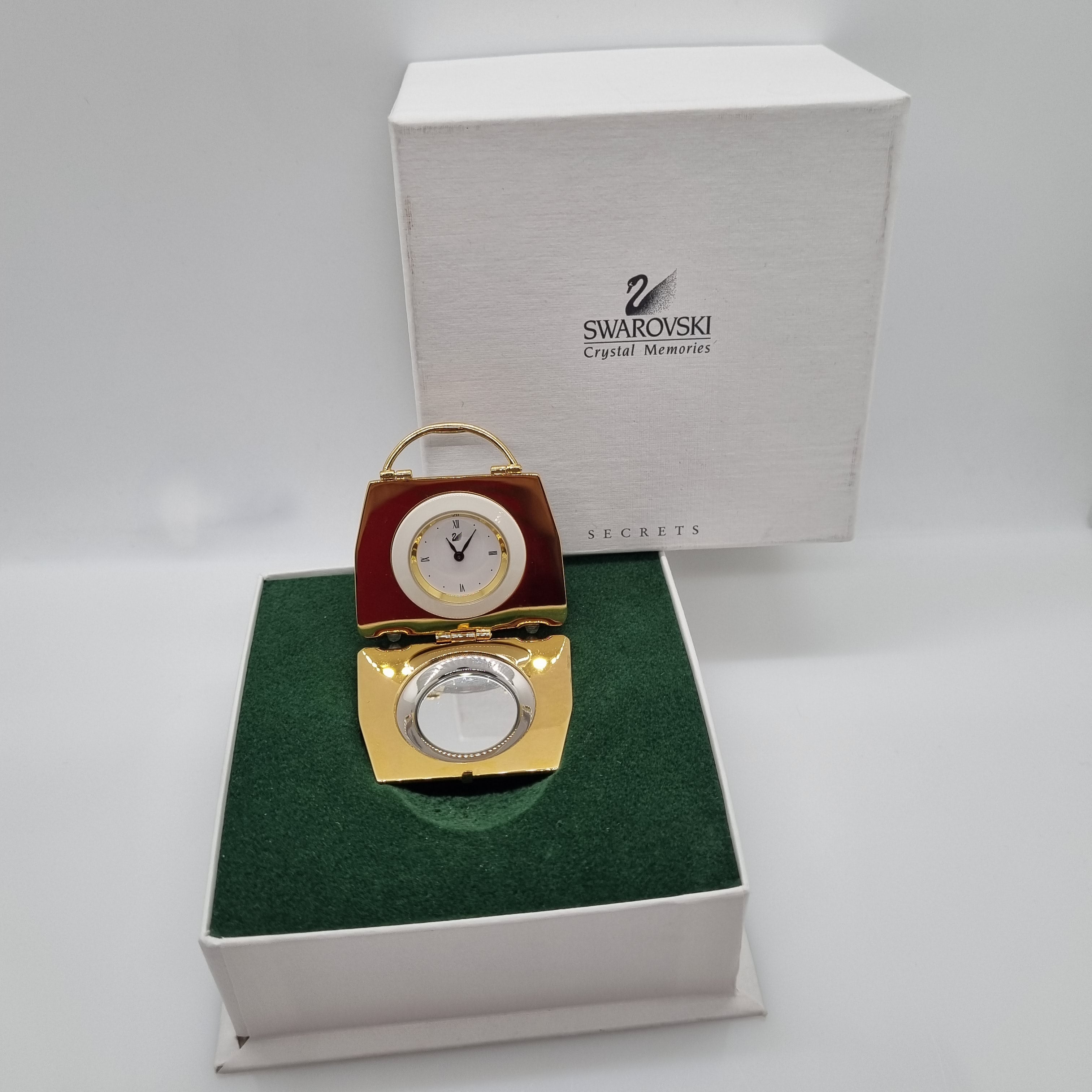 SWAROVSKI Memories Secrets Handtasche mit Uhr 210820