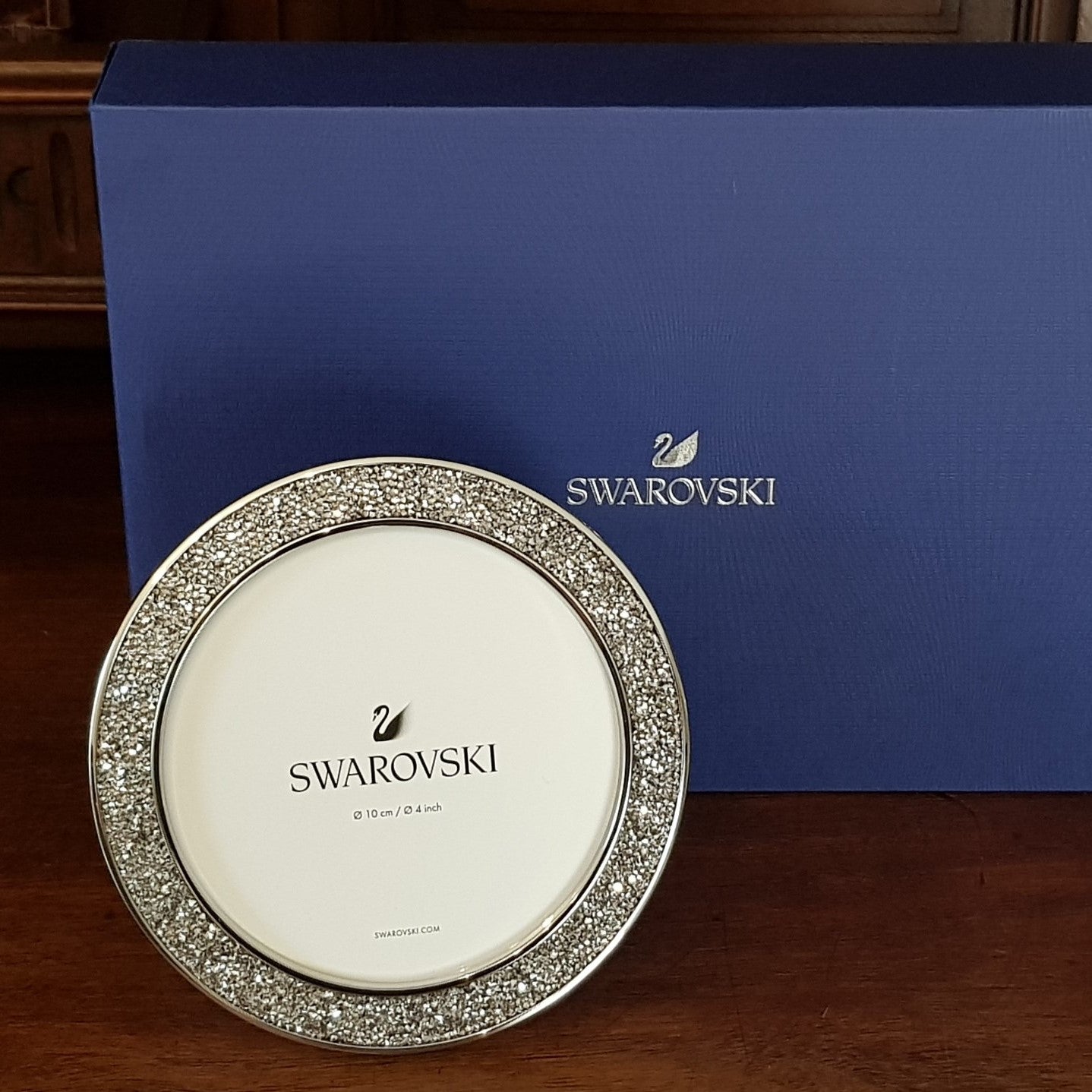 SWAROVSKI Minera Bilderrahmen Rund – Franks Kristall Shop