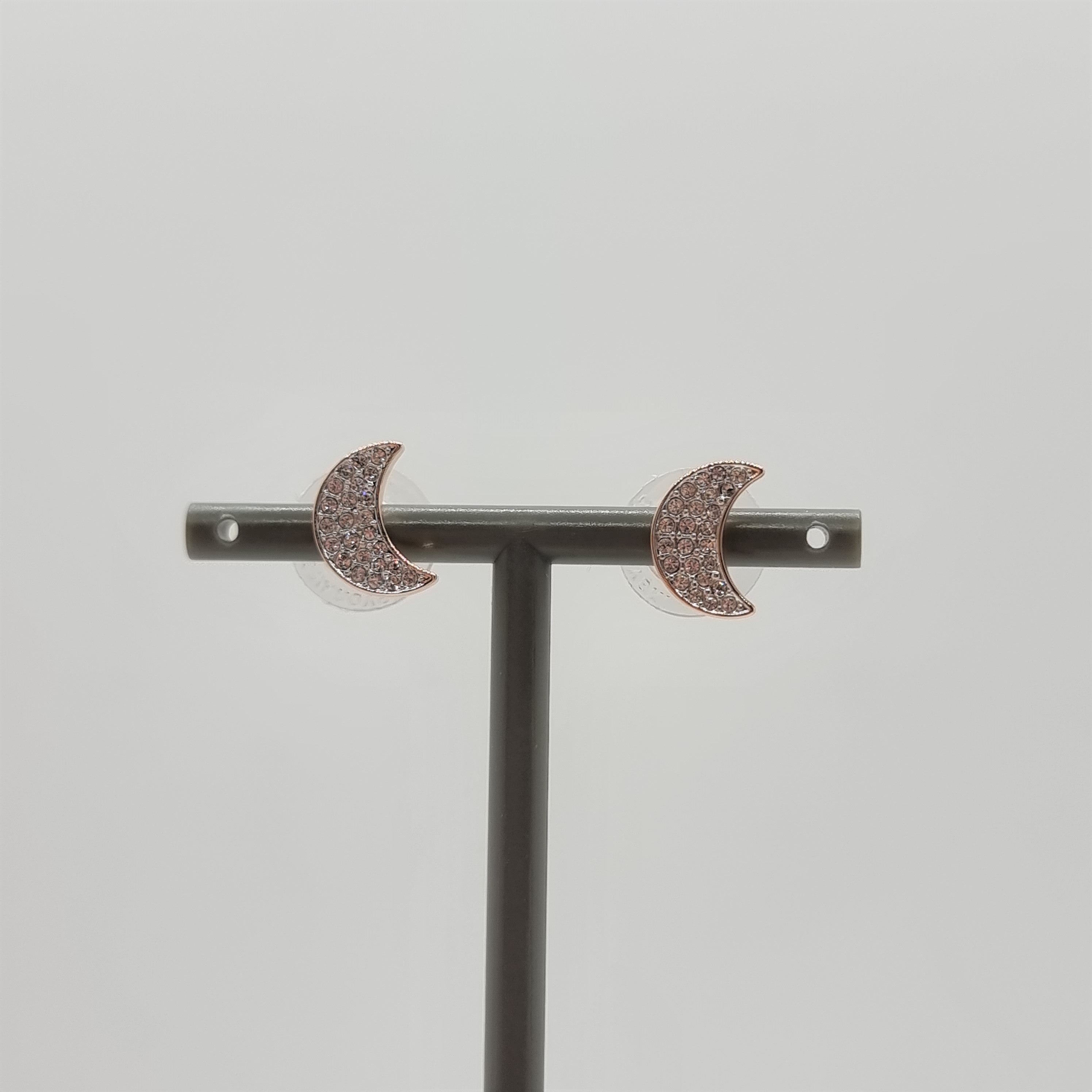 SWAROVSKI Moon Mond Ohrstecker Rosévergoldet 5523559