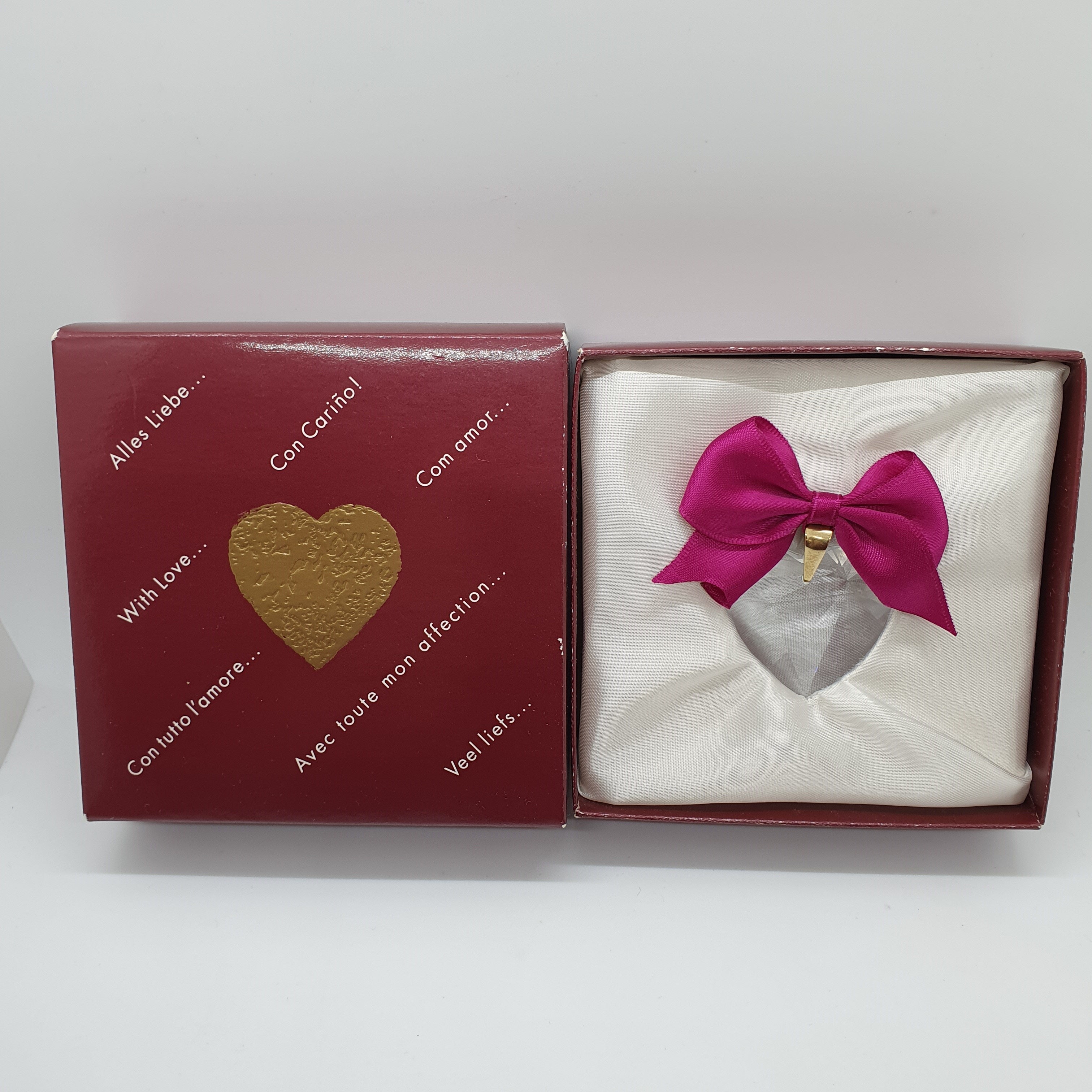 SWAROVSKI Herz Muttertagsherz Crystal Coulors