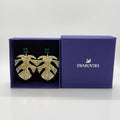SWAROVSKI Tropical Leaf Ohrringe, mehrfarbig, vergoldet 5525242