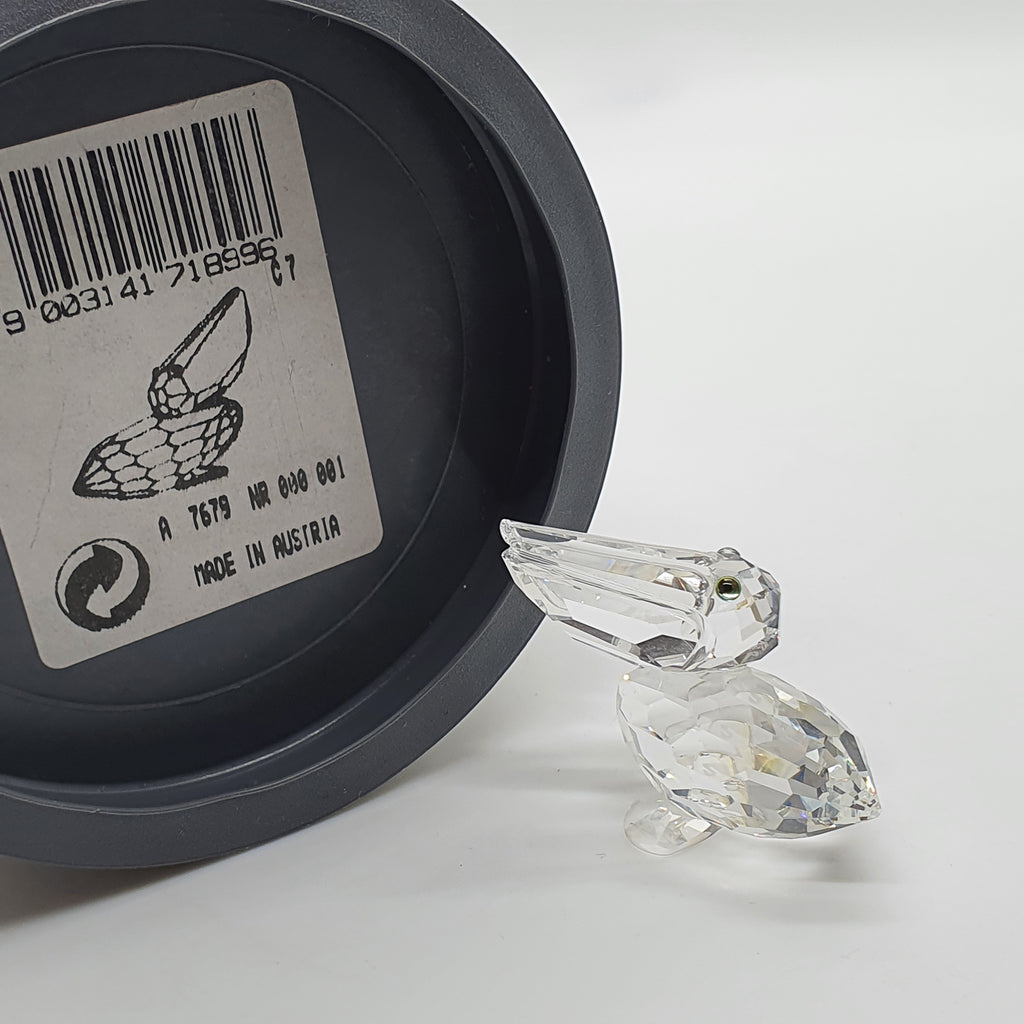 SWAROVSKI Silver Crystal Pelikan 171899
