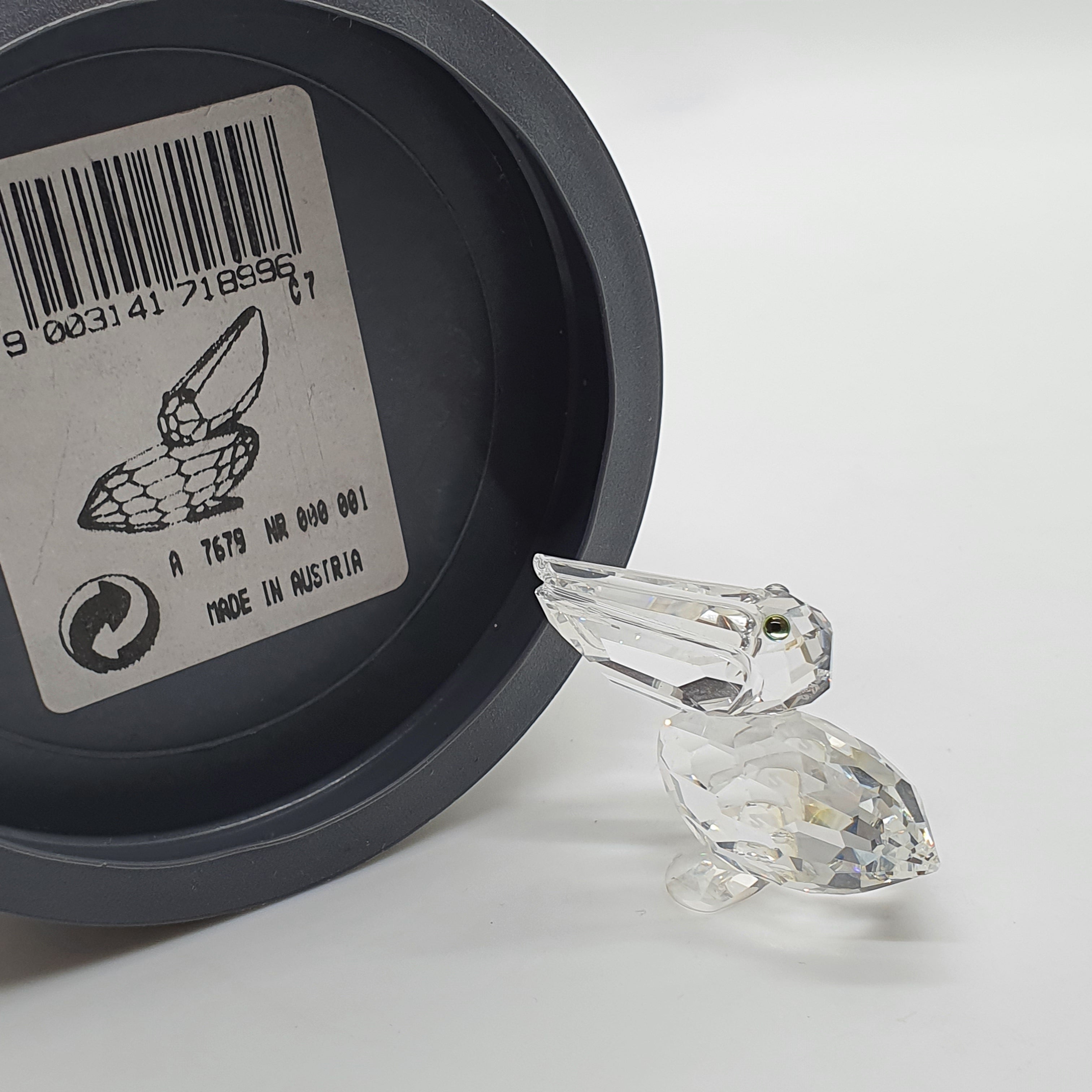 SWAROVSKI Silver Crystal Pelikan 171899