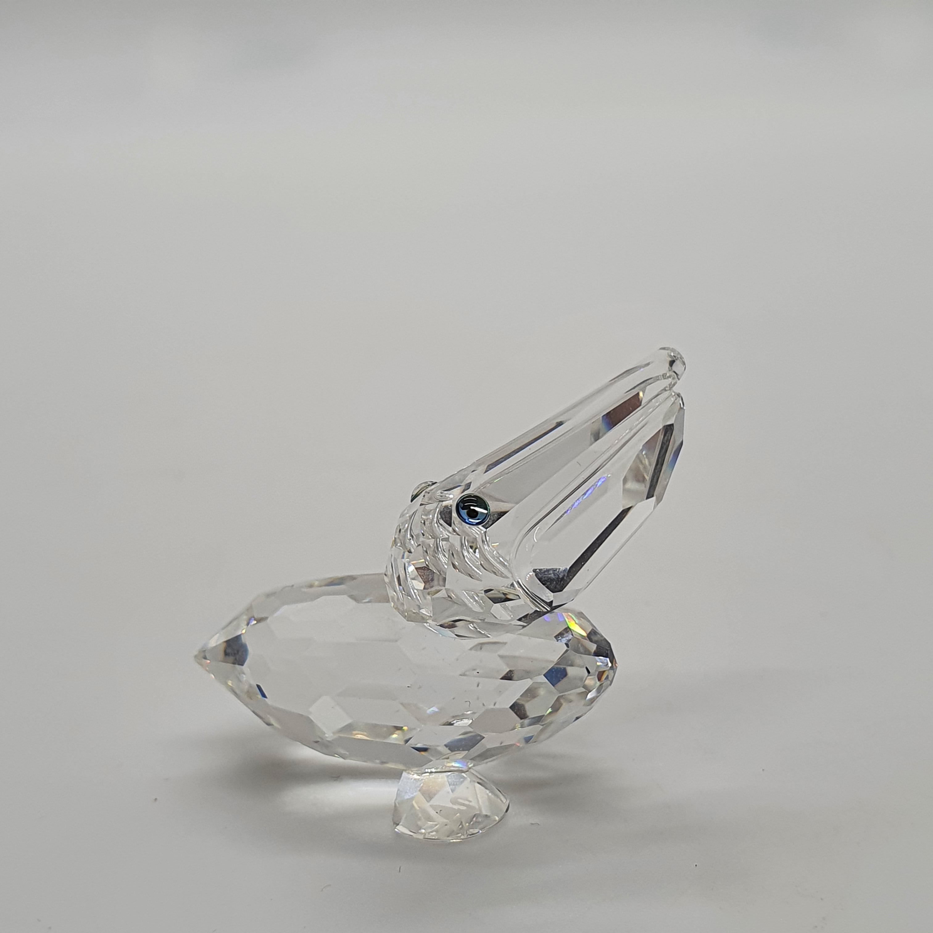 SWAROVSKI Silver Crystal Pelikan 171899
