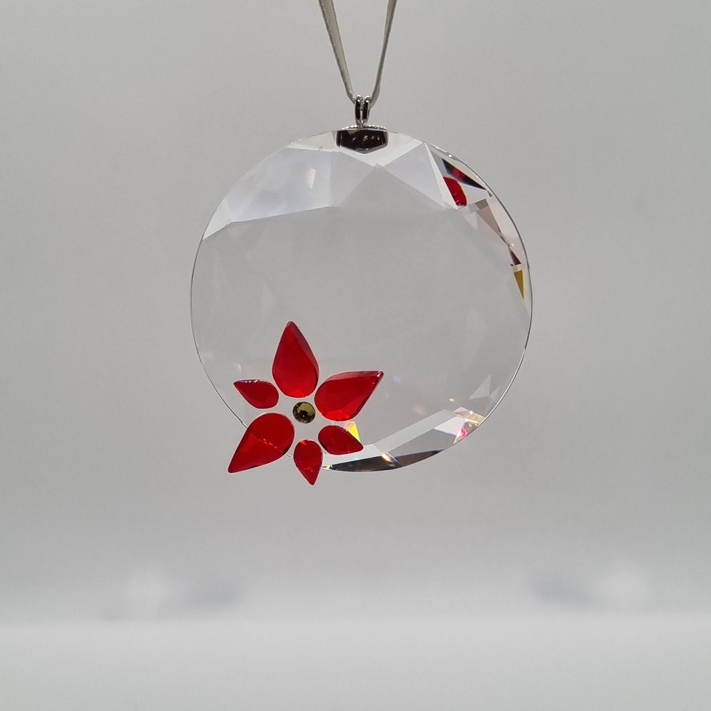 SWAROVSKI Weihnachtsstern Poinsettia Ornament Rund 905214