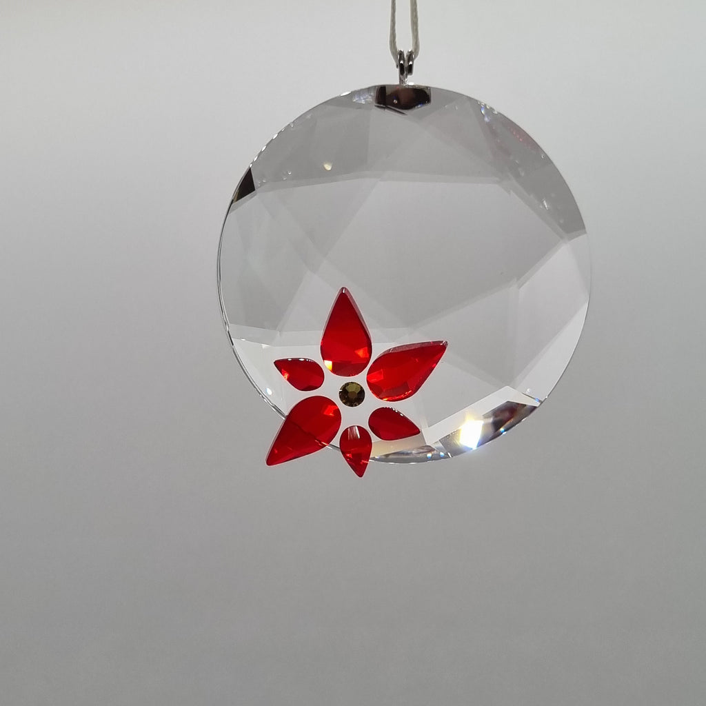 SWAROVSKI Weihnachtsstern Poinsettia Ornament Rund 905214