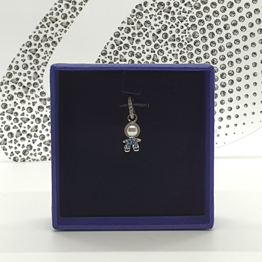 SWAROVSKI Remix Charm Anhänger Blau Junge 5468566