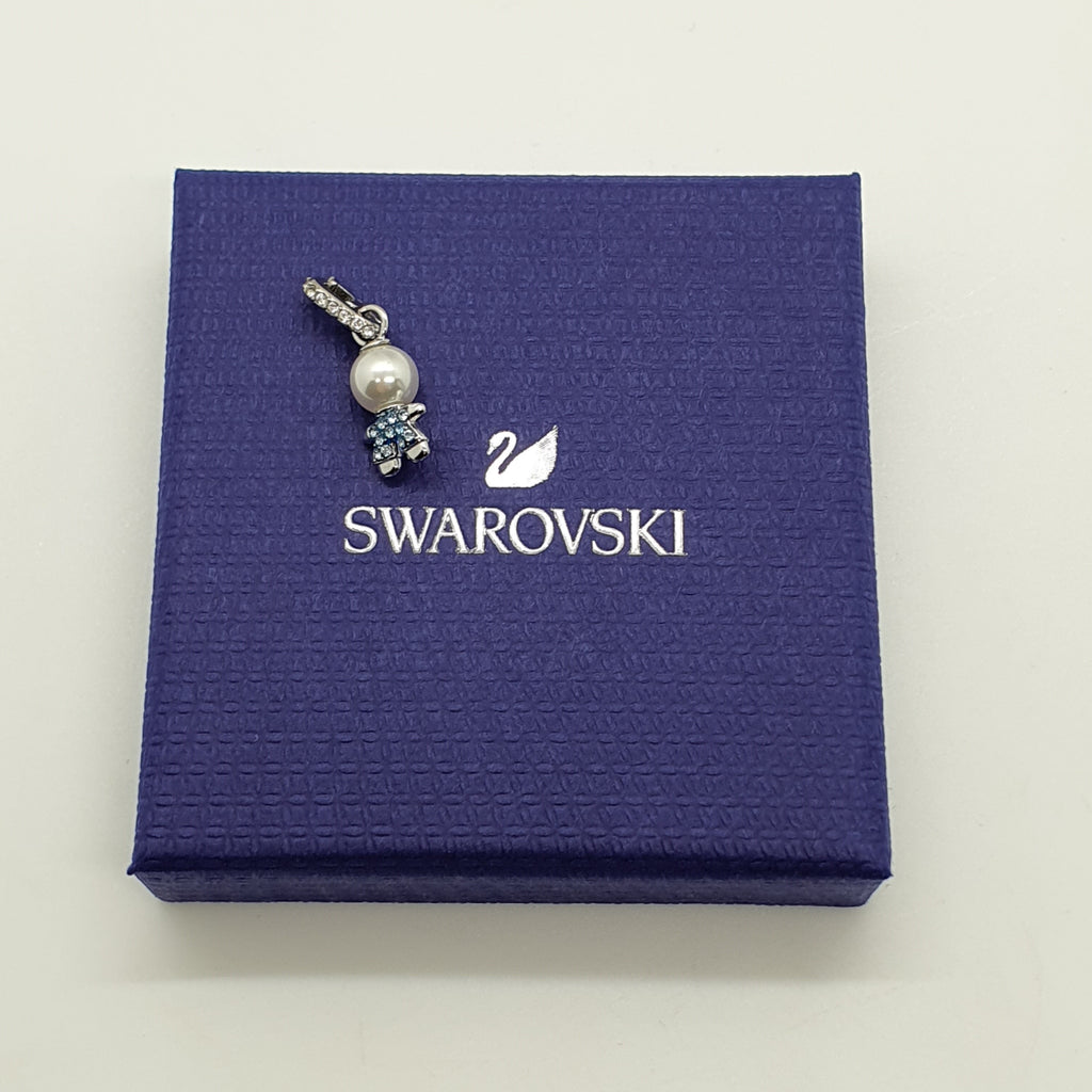 SWAROVSKI Remix Charm Anhänger Blau Junge 5468566