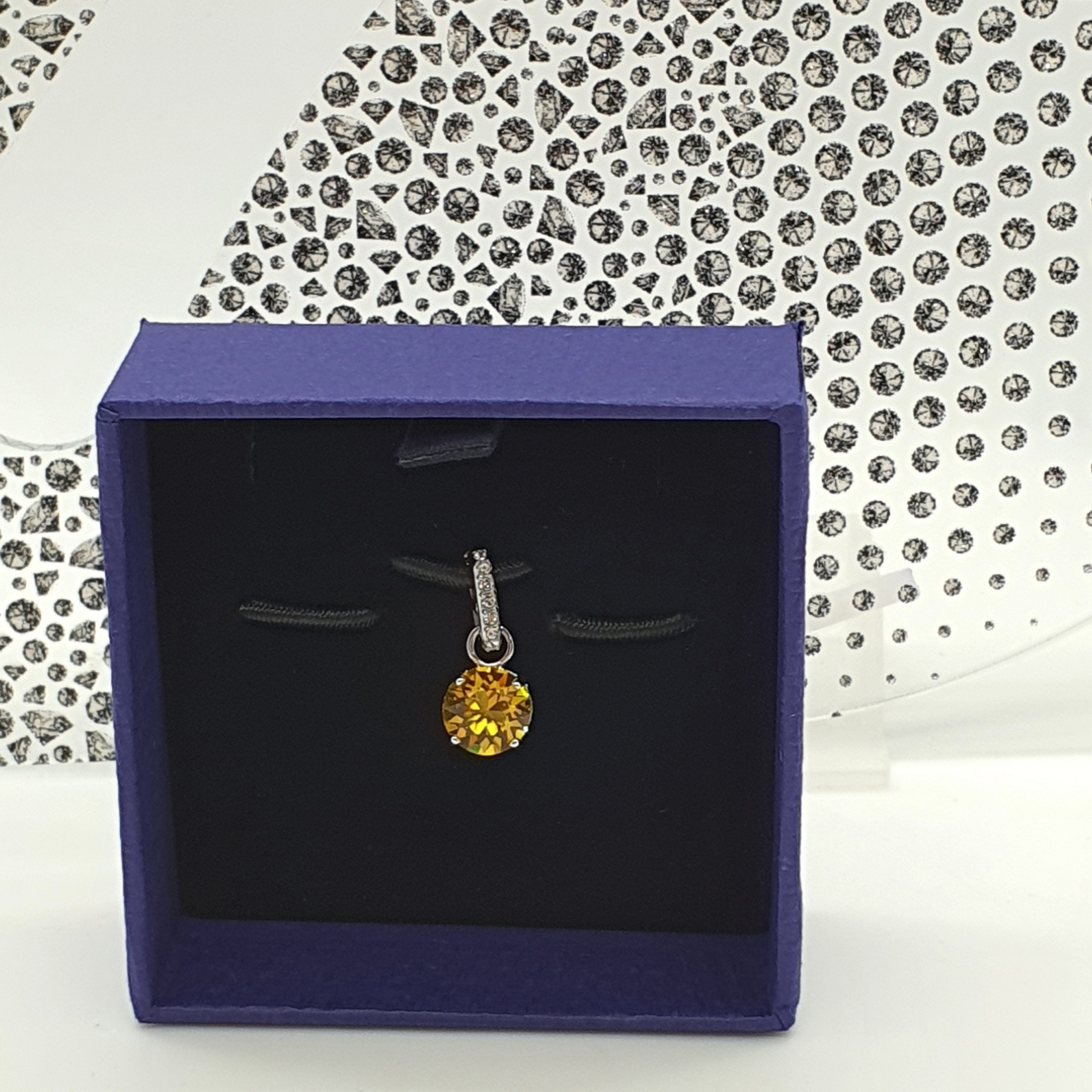 SWAROVSKI Remix Charm Anhänger Gelb 5437326