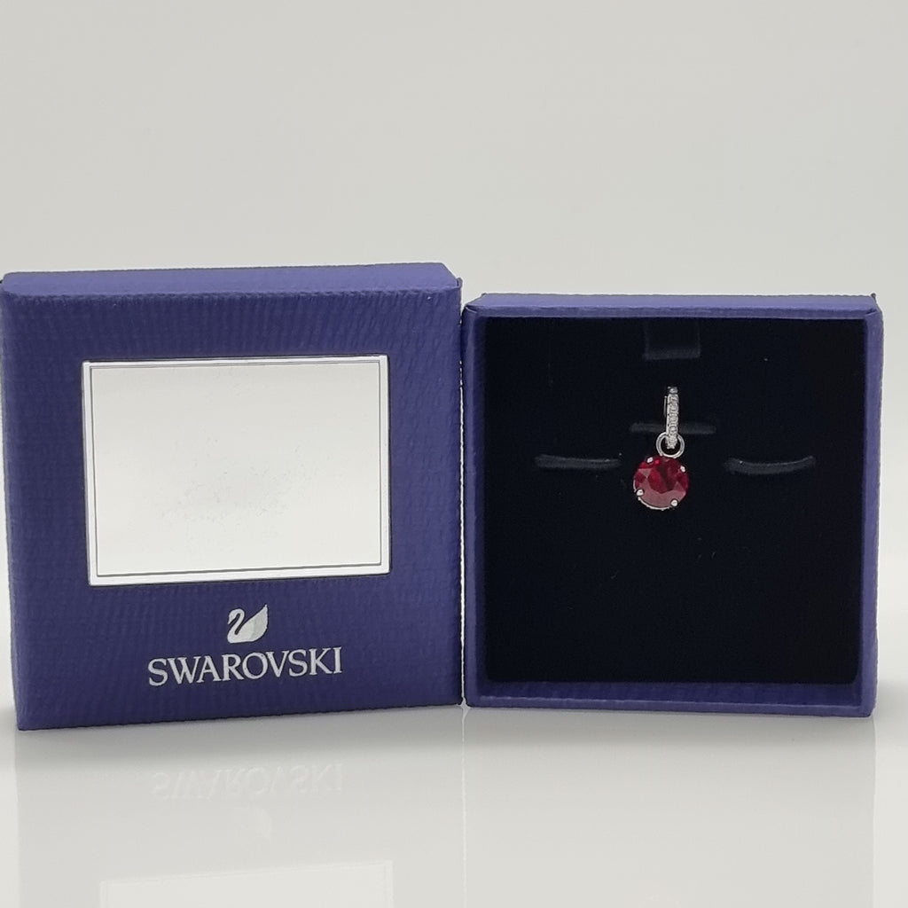 SWAROVSKI Remix Charm Anhänger Rubin Rot 5437318