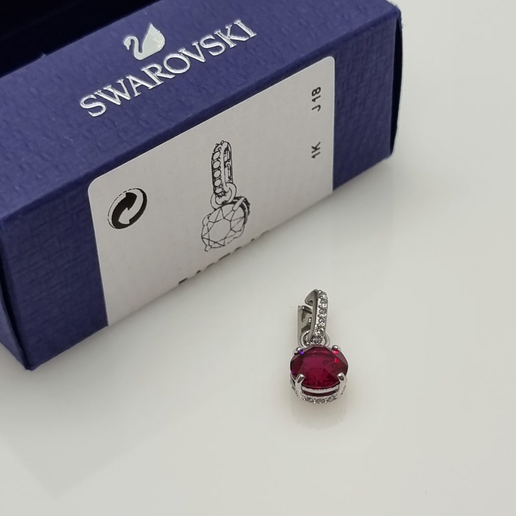 SWAROVSKI Remix Charm Anhänger Rubin Rot 5437318