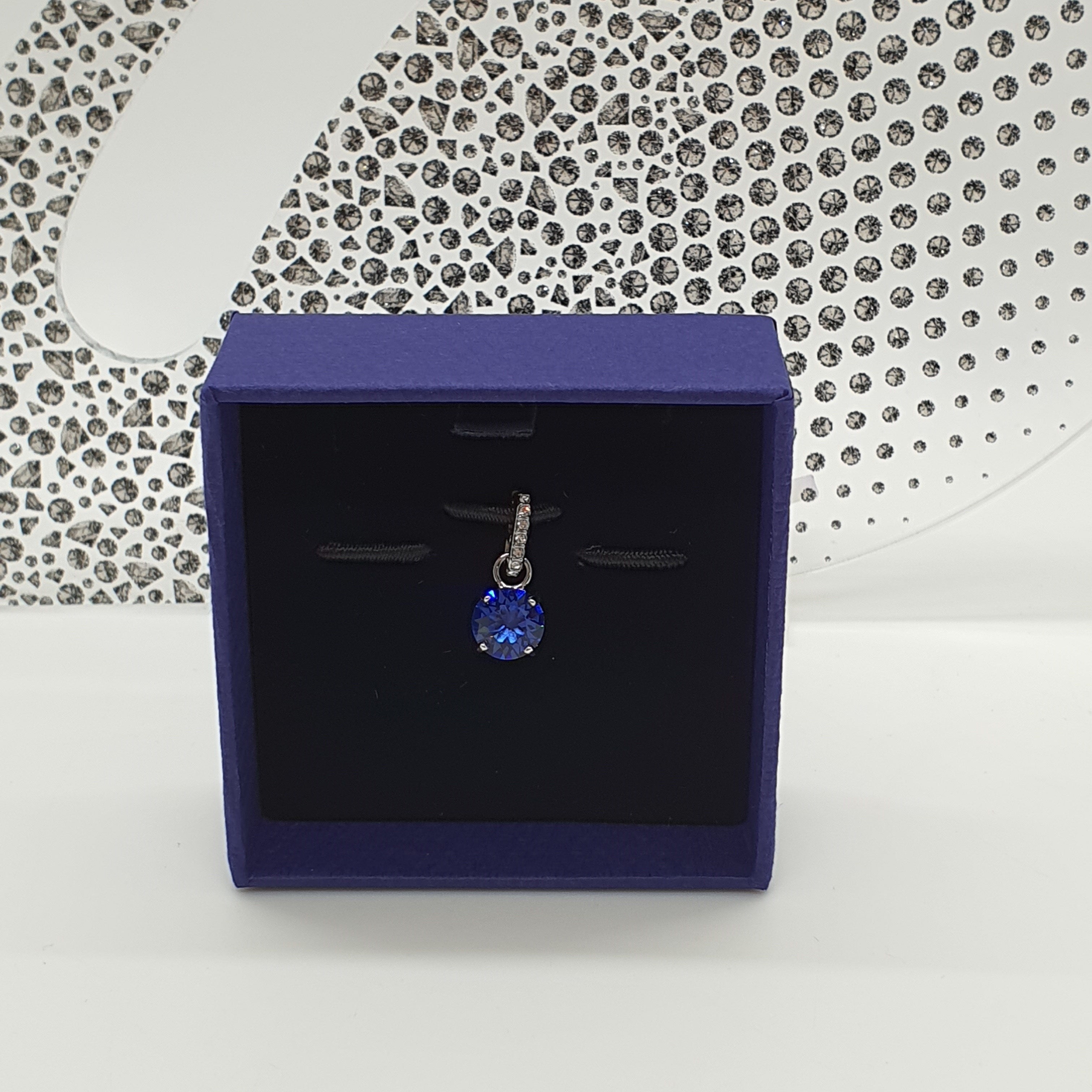 SWAROVSKI Remix Charm Anhänger Blau 5437319
