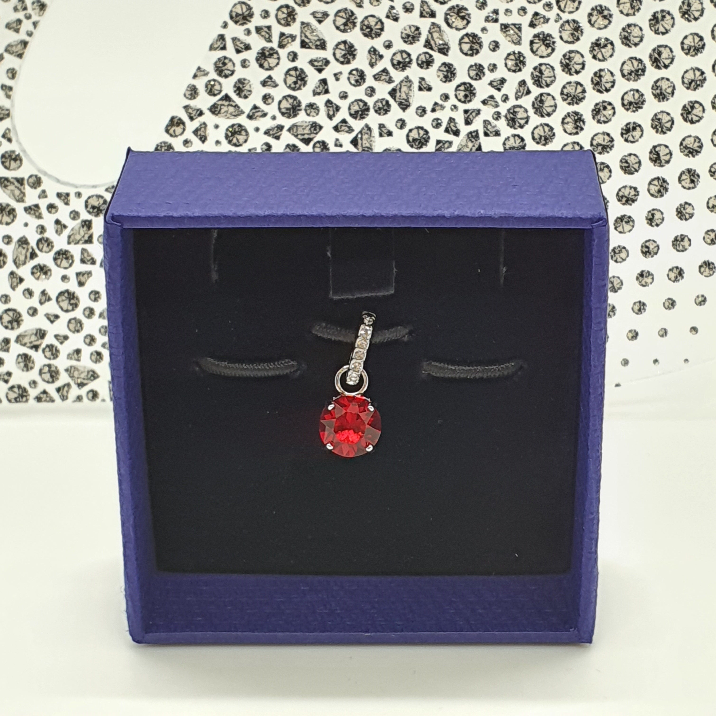SWAROVSKI Remix Charm Anhänger Rot 5437315