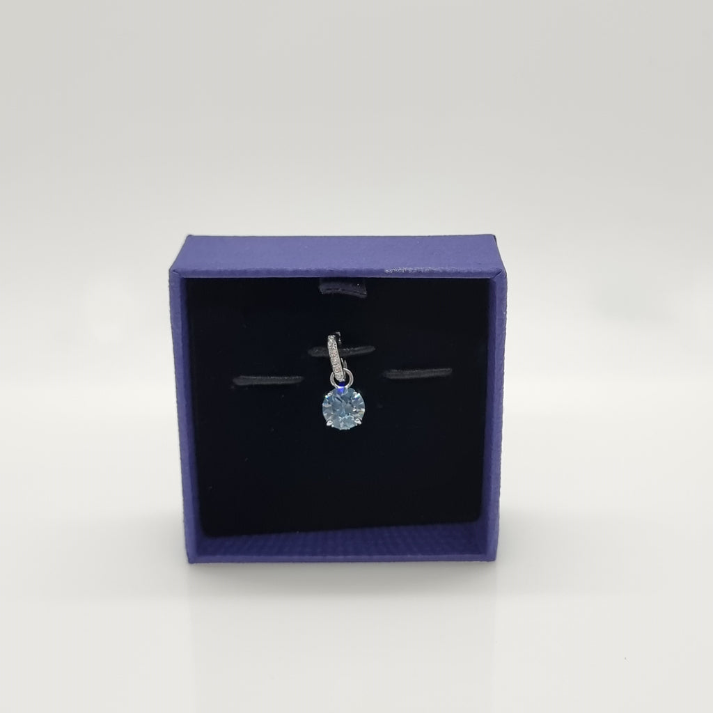 SWAROVSKI Remix Charm Anhänger Aquamarin 5435642