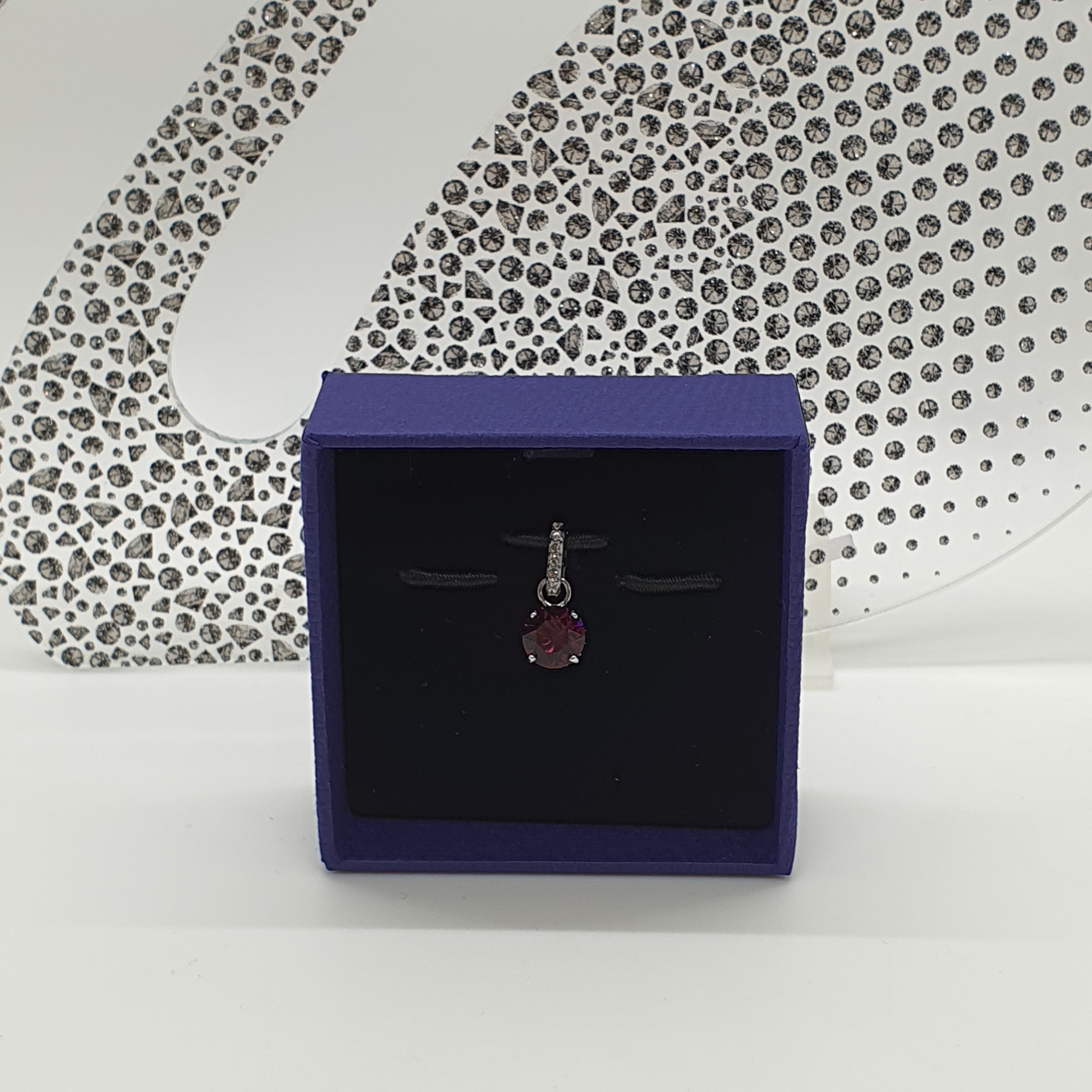 SWAROVSKI Remix Charm Anhänger Violett 5437323