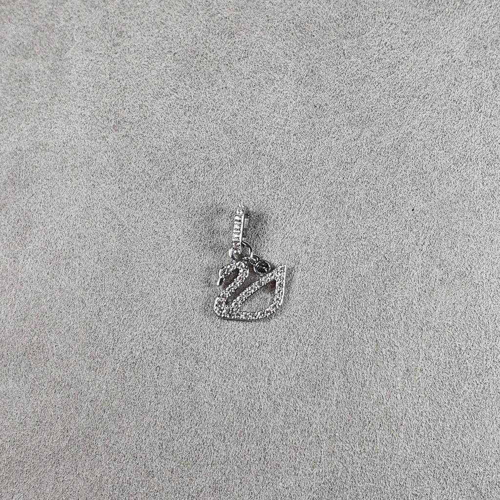 SWAROVSKI Remix Charm Schwan Anhänger Rhodiniert 5443940