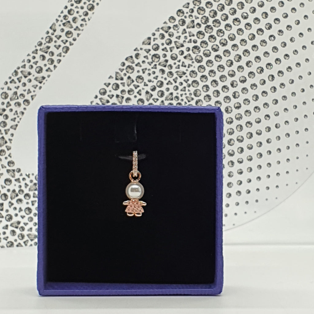 SWAROVSKI Remix Charm Anhänger Rosa Mädchen 5468570