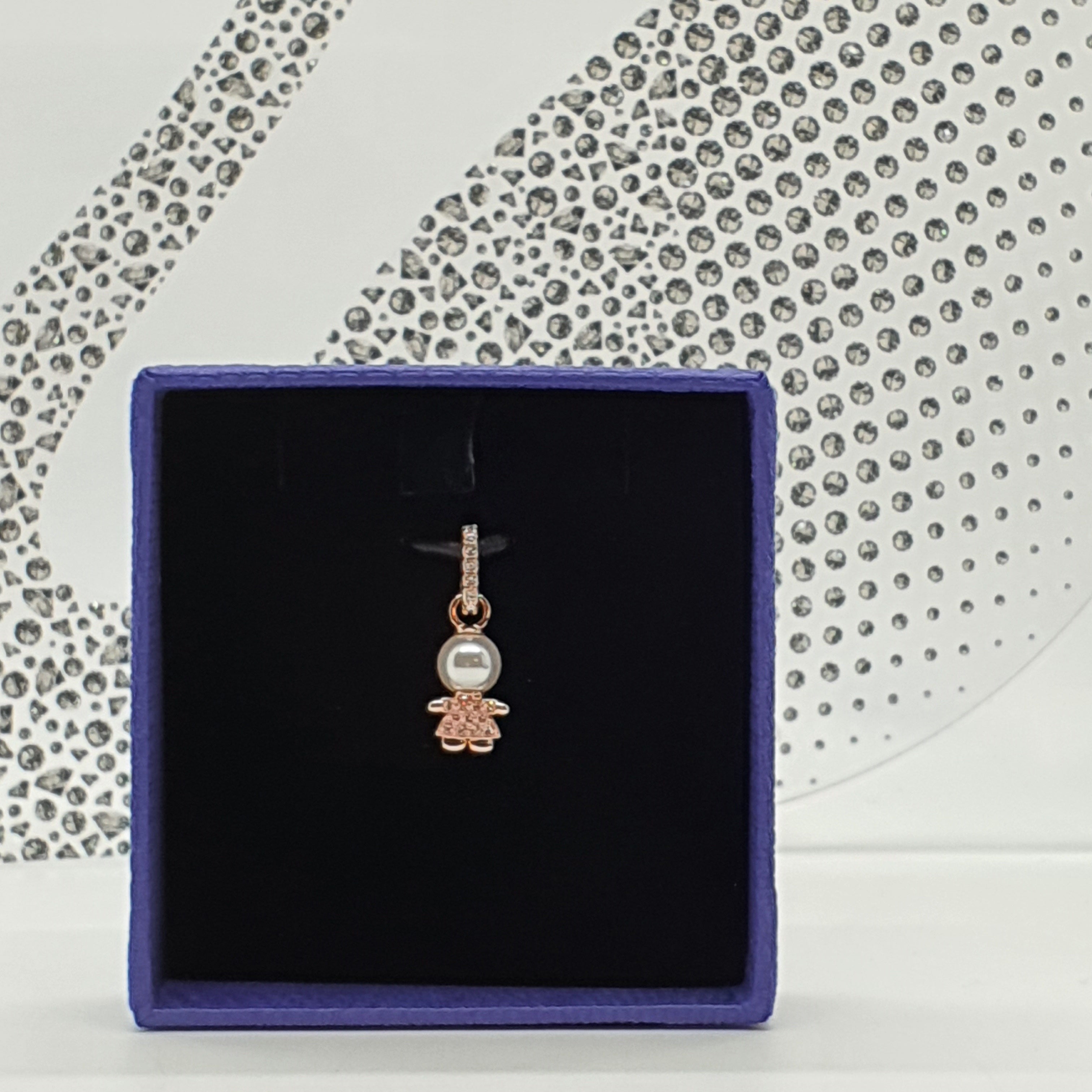 SWAROVSKI Remix Charm Anhänger Rosa Mädchen 5468570