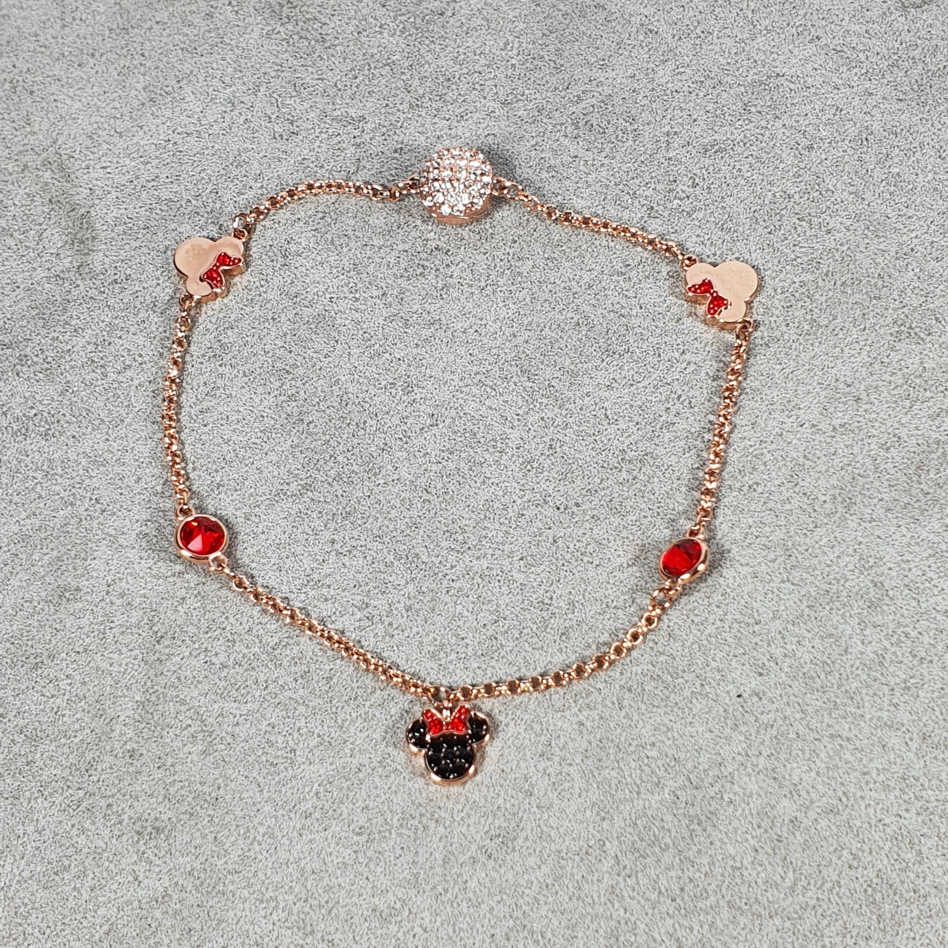 Swarovski minnie mouse bracelet discount