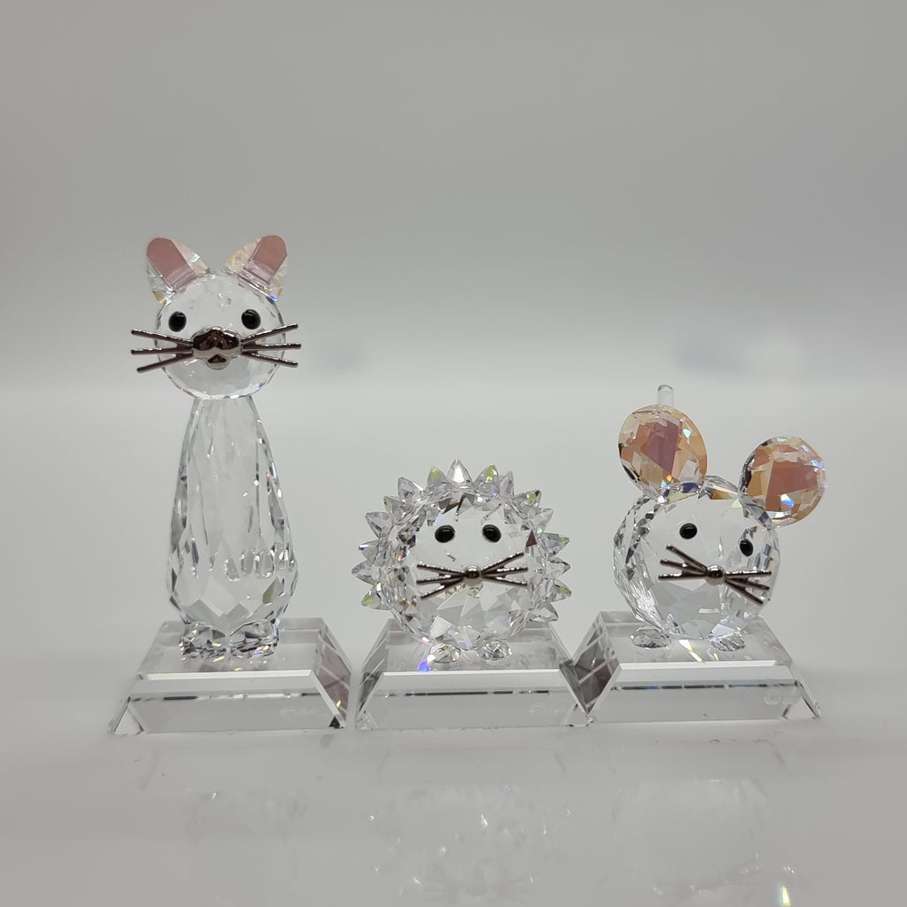 SWAROVSKI Replika Set Igel Katze Maus Set Igel Katze Maus 5492741