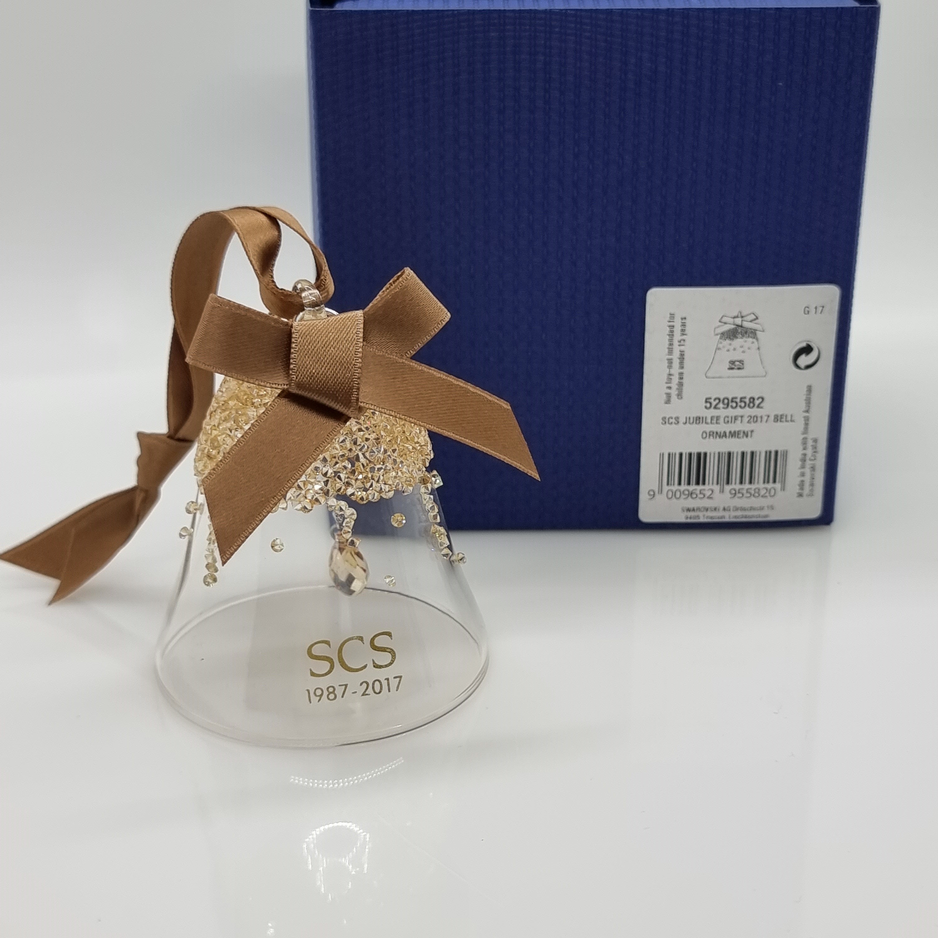 SWAROVSKI SCS Weihnachtsglocke 2017 Klein 30. SCS Jubiläum 5295582