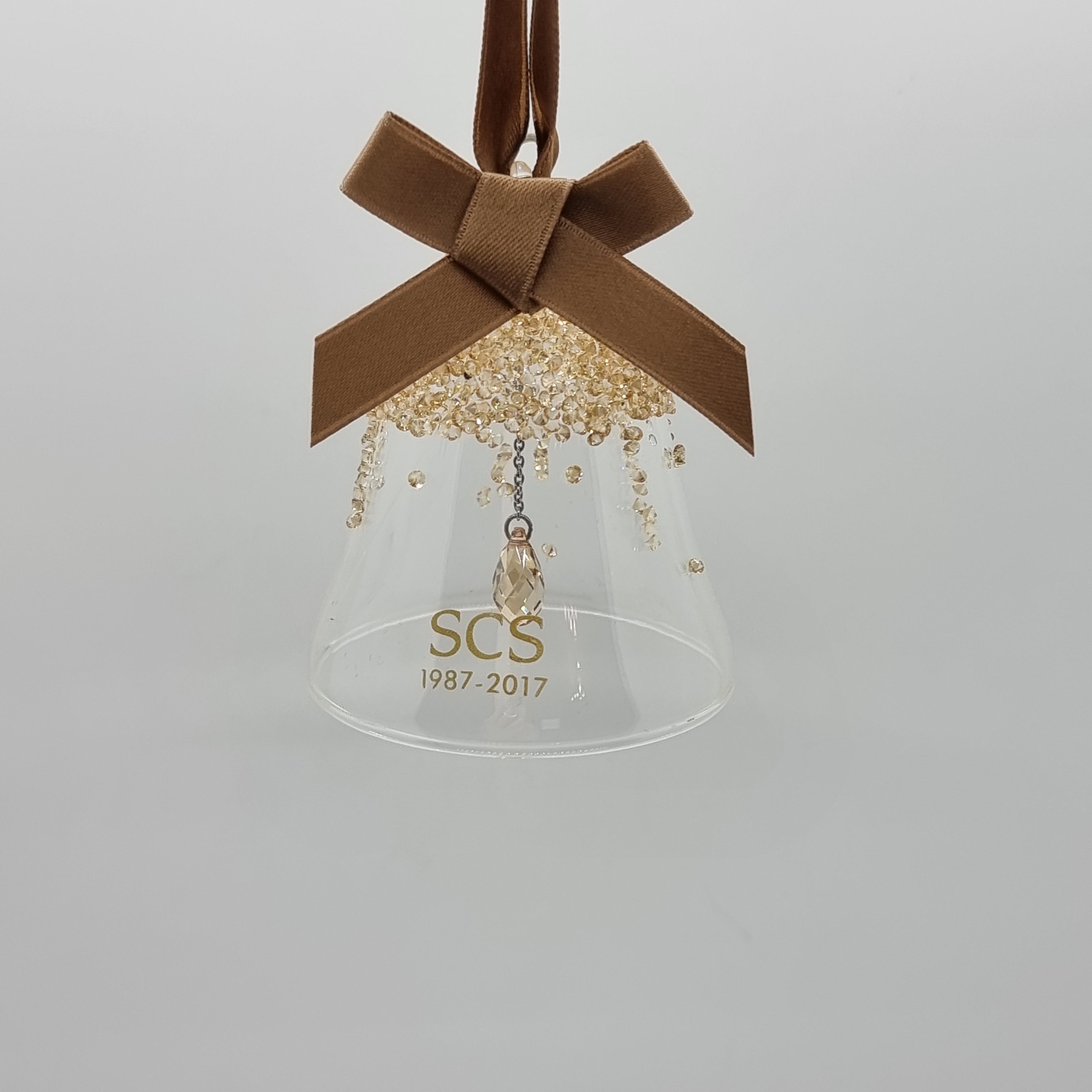 SWAROVSKI SCS Weihnachtsglocke 2017 Klein 30. SCS Jubiläum 5295582