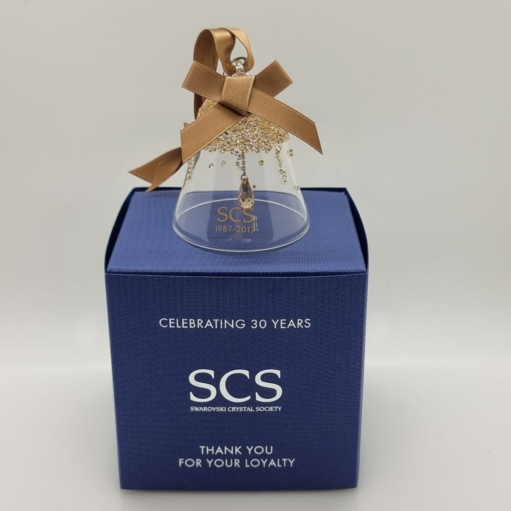 SWAROVSKI SCS Weihnachtsglocke 2017 Klein 30. SCS Jubiläum 5295582